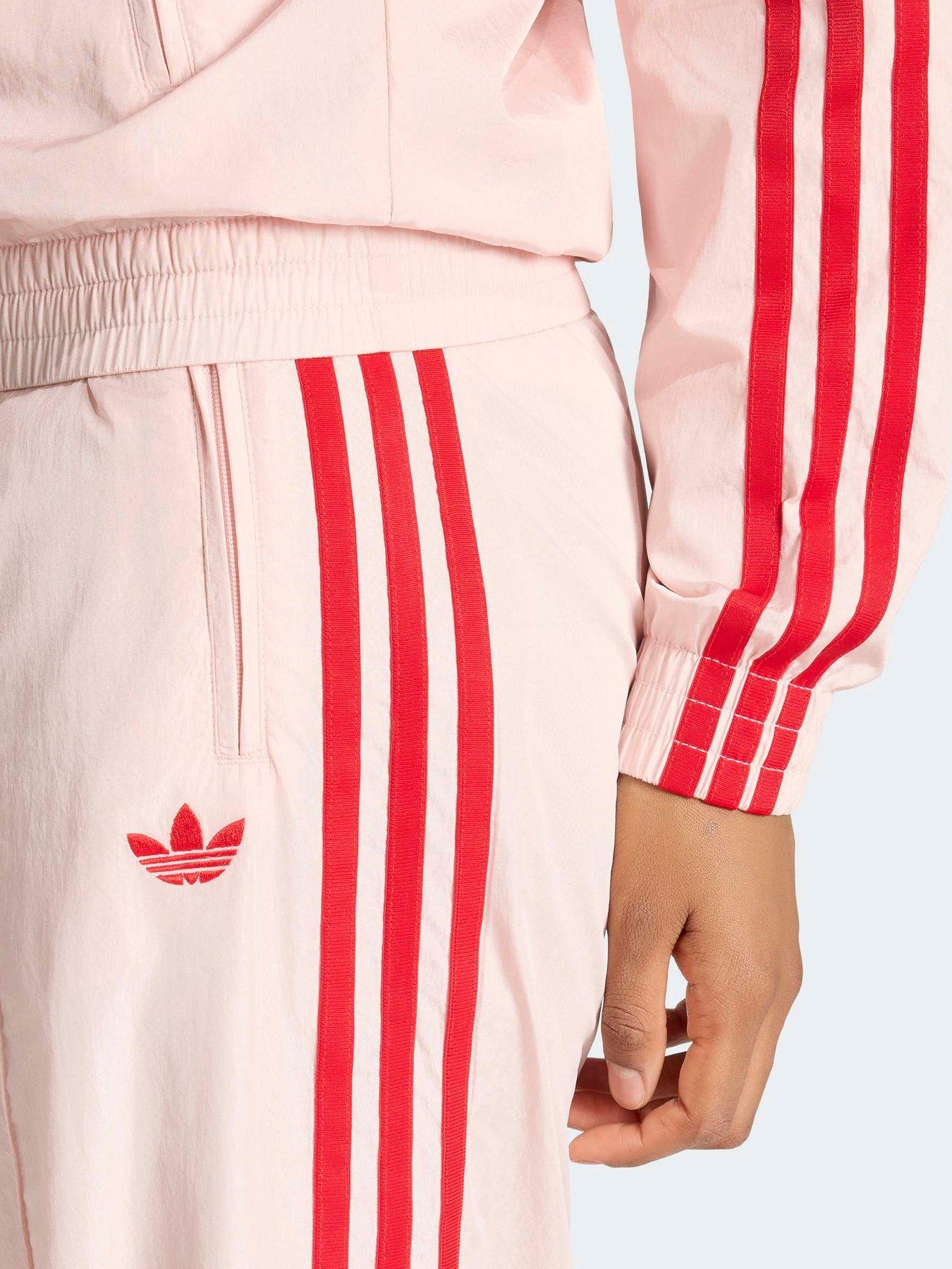 Image 4 of 6 of adidas Originals Womens Firebird Loose Trackt Pants - Pink