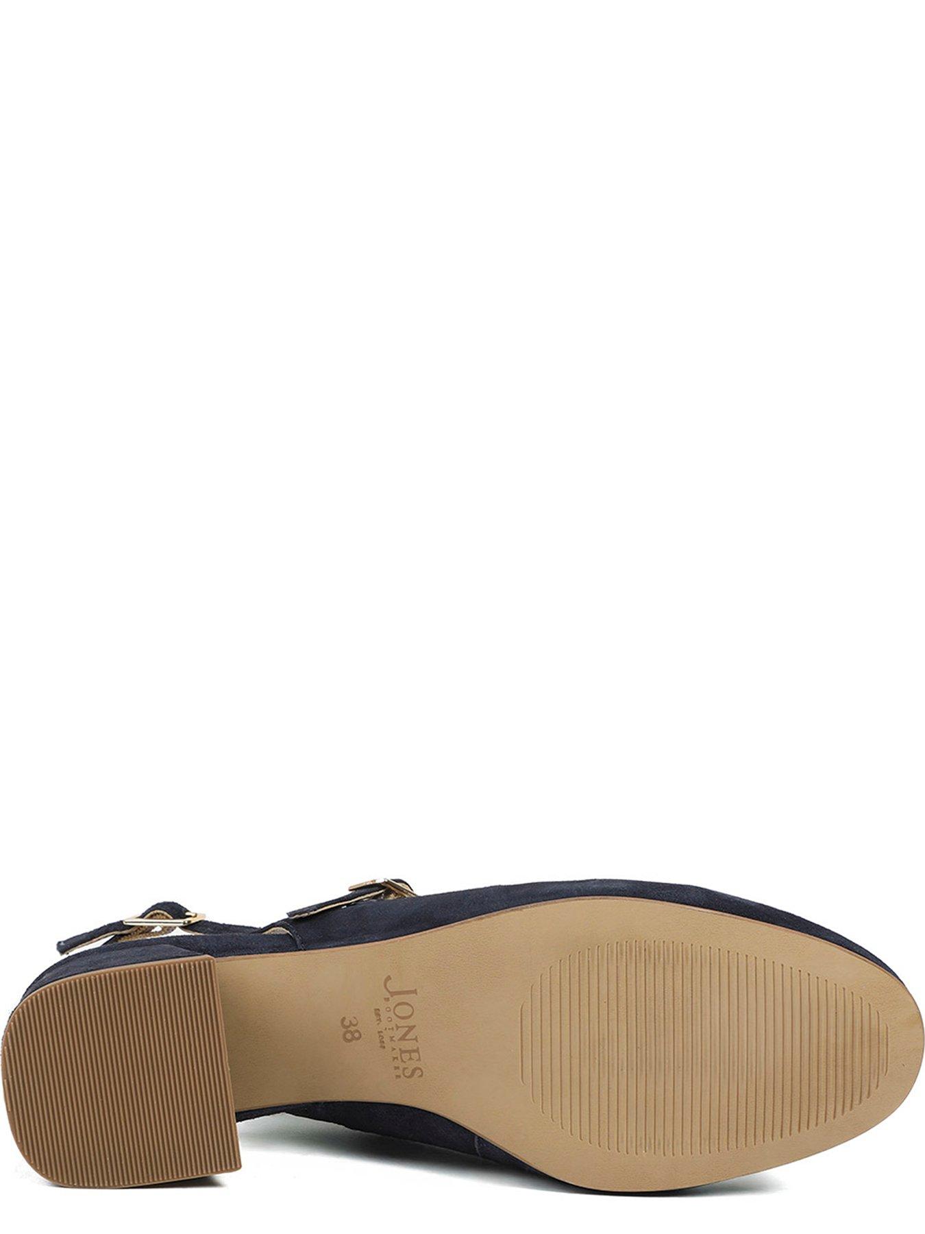 Image 5 of 6 of Jones Bootmaker Yamila Block Heel Mary Jane - Navy