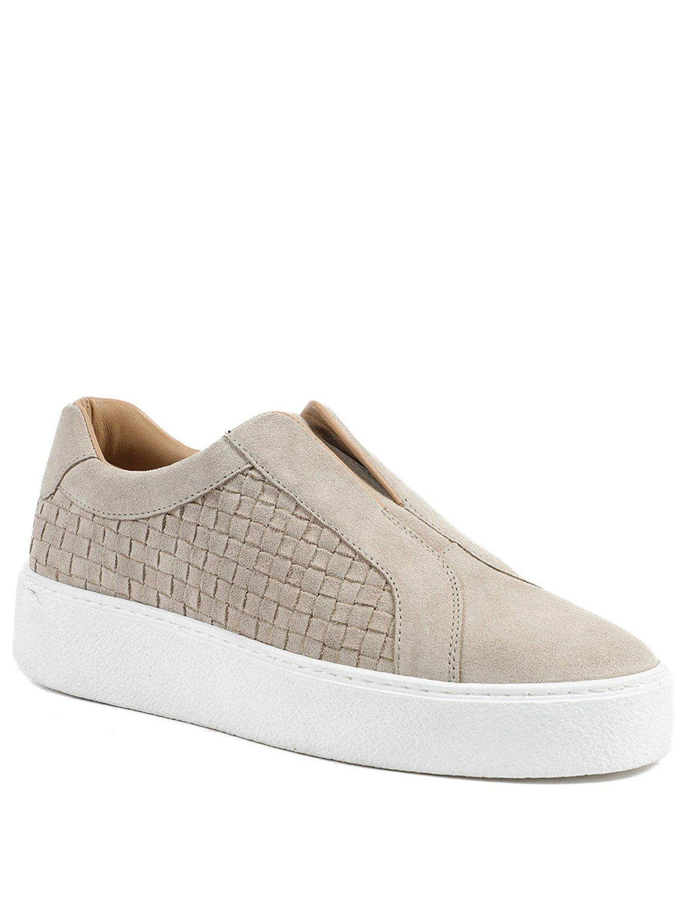 Image 2 of 5 of Jones Bootmaker Fernanda Slip On Trainer - Beige