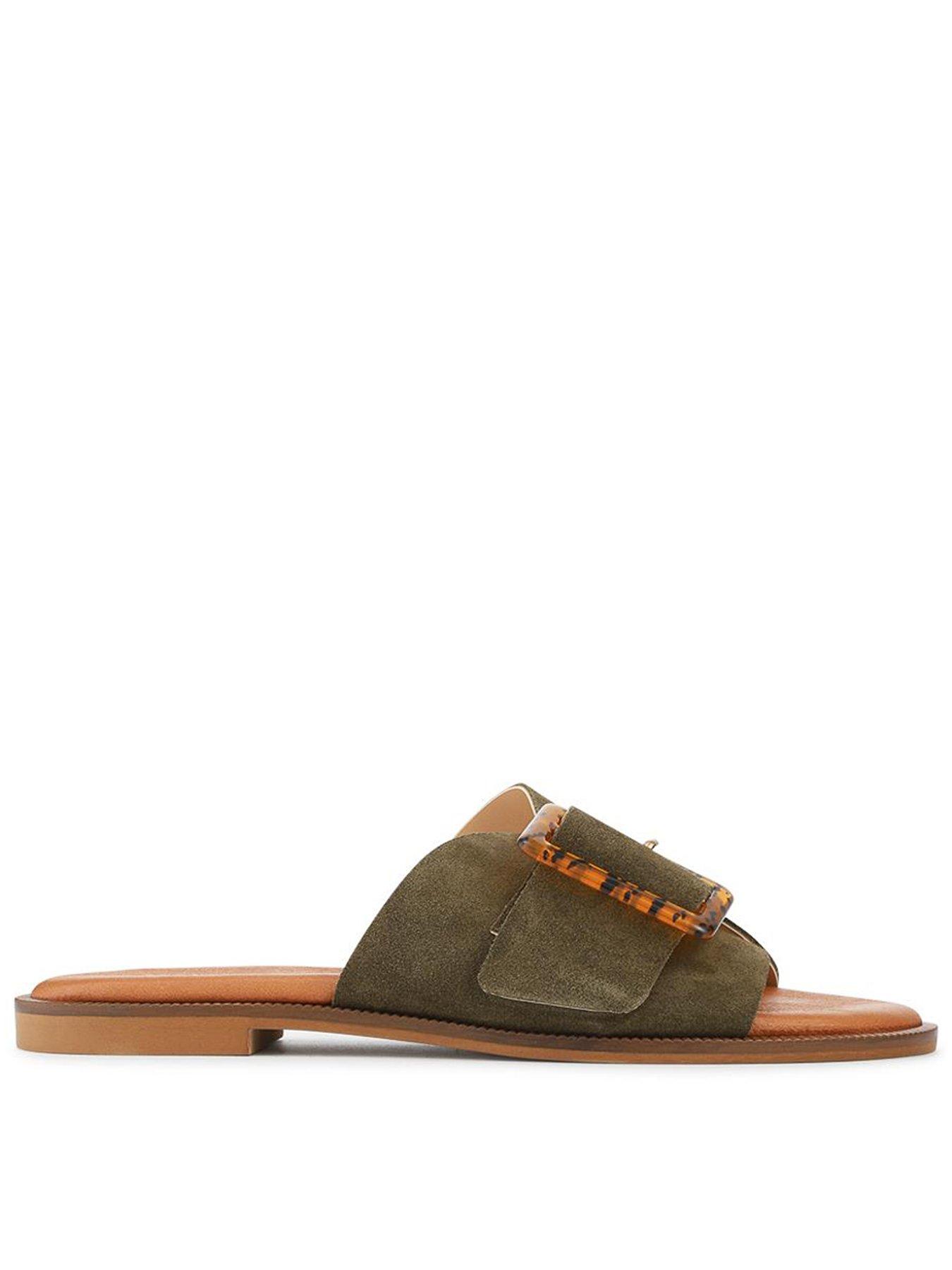 jones-bootmaker-jasmyn-buckle-mule-slide-green
