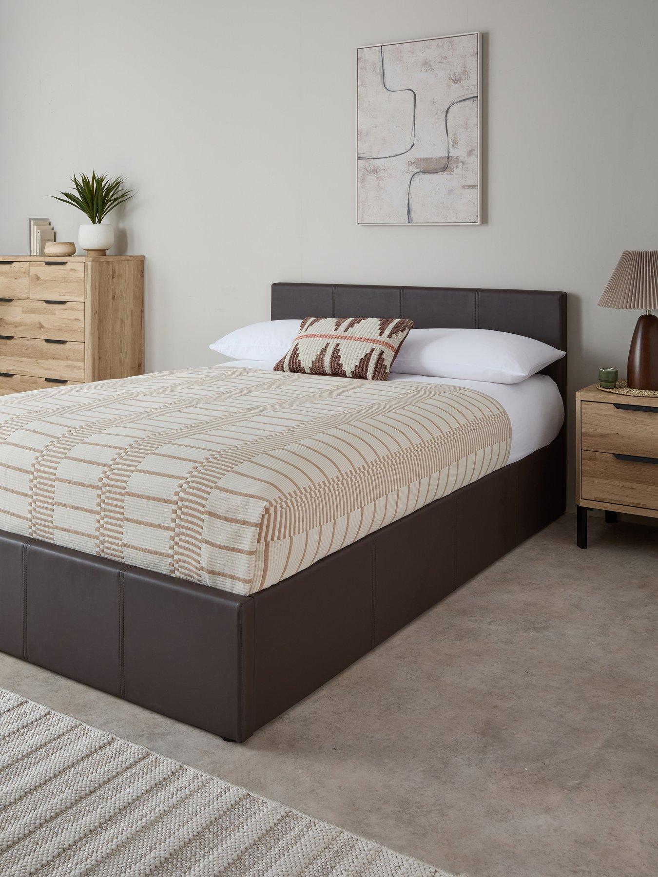 The Very Collection Marston Faux Leather Side Lift Up Double - FSC® Certified