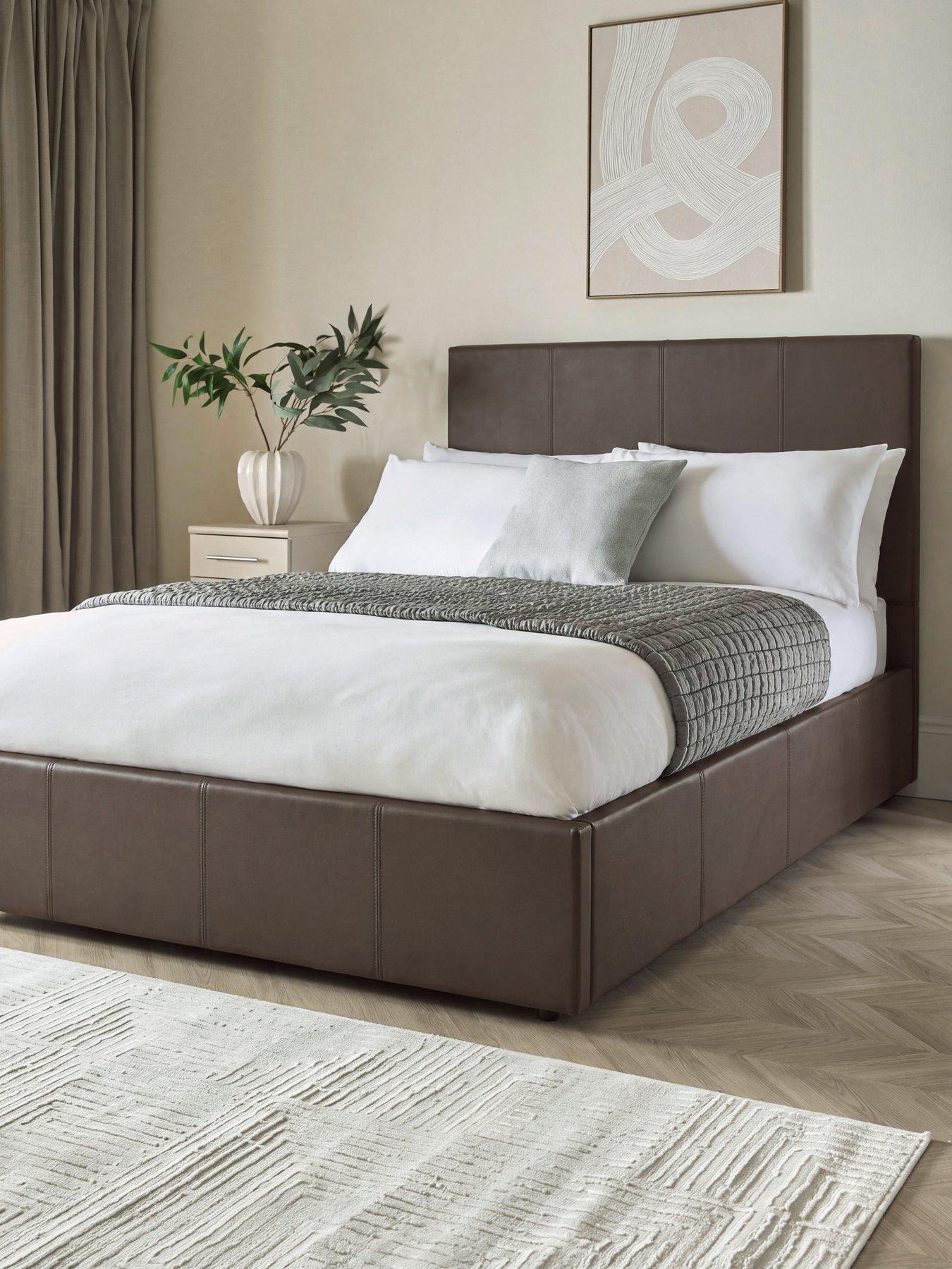 The Very Collection Marston Faux Leather Side Lift Up Double - FSC® Certified
