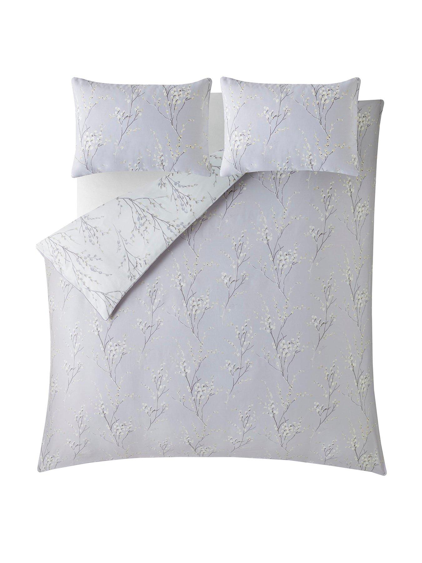 Image 2 of 6 of Laura Ashley Pussy Willow Quilt Set Lilac