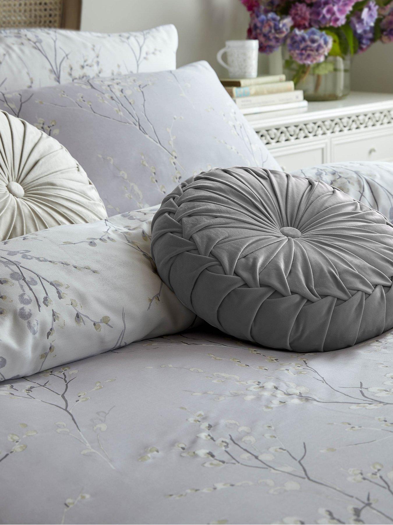 Image 6 of 6 of Laura Ashley Pussy Willow Quilt Set Lilac