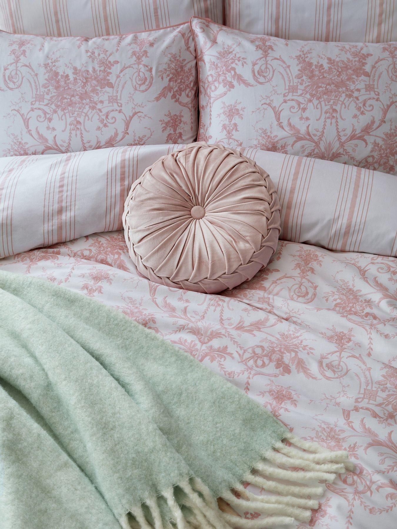 Image 5 of 5 of Laura Ashley Tuileries Quilt Set Blush