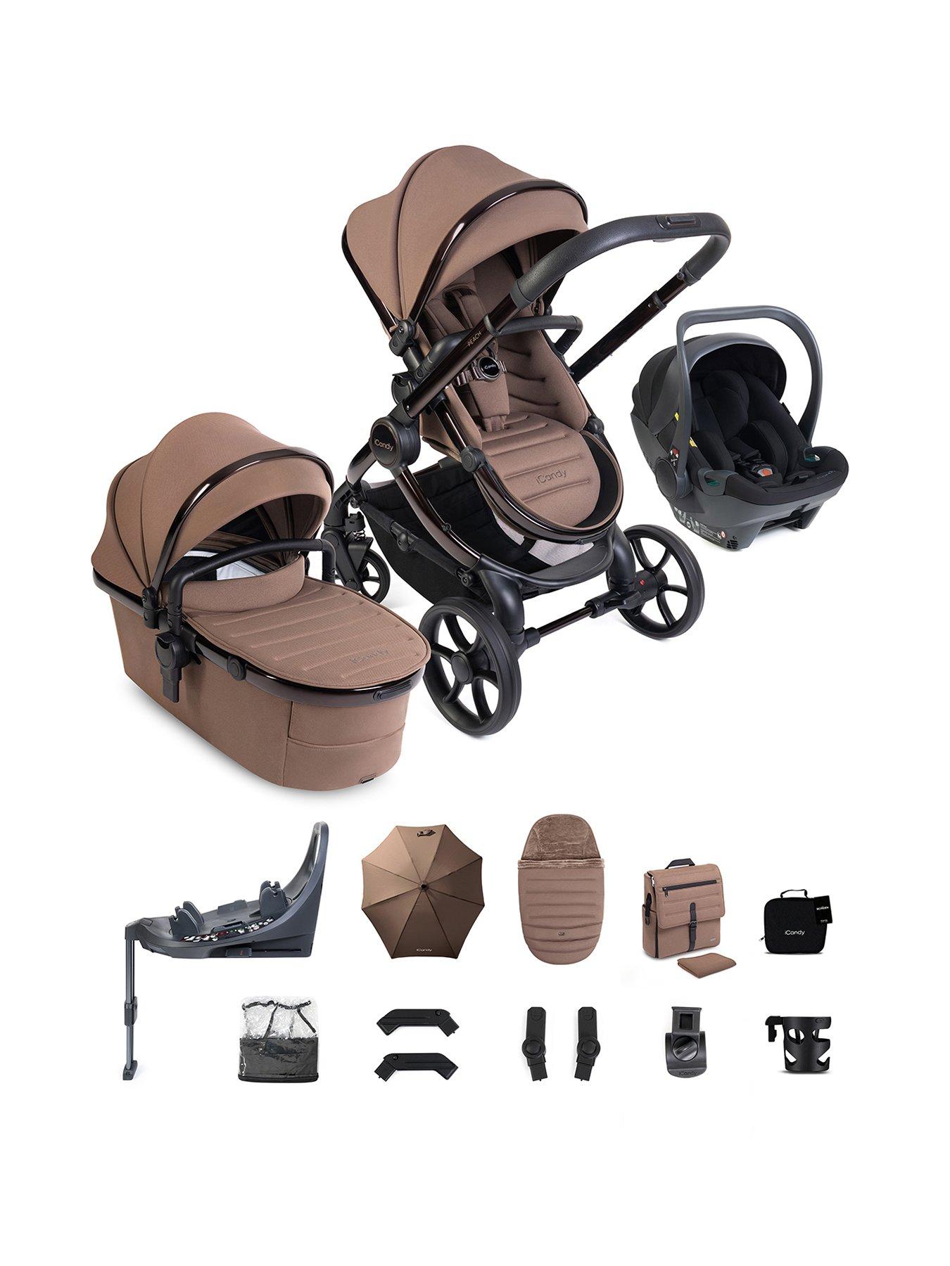 Image 1 of 7 of iCandy Peach 8 Editions Travel System with Black Cocoon 360 - Coco