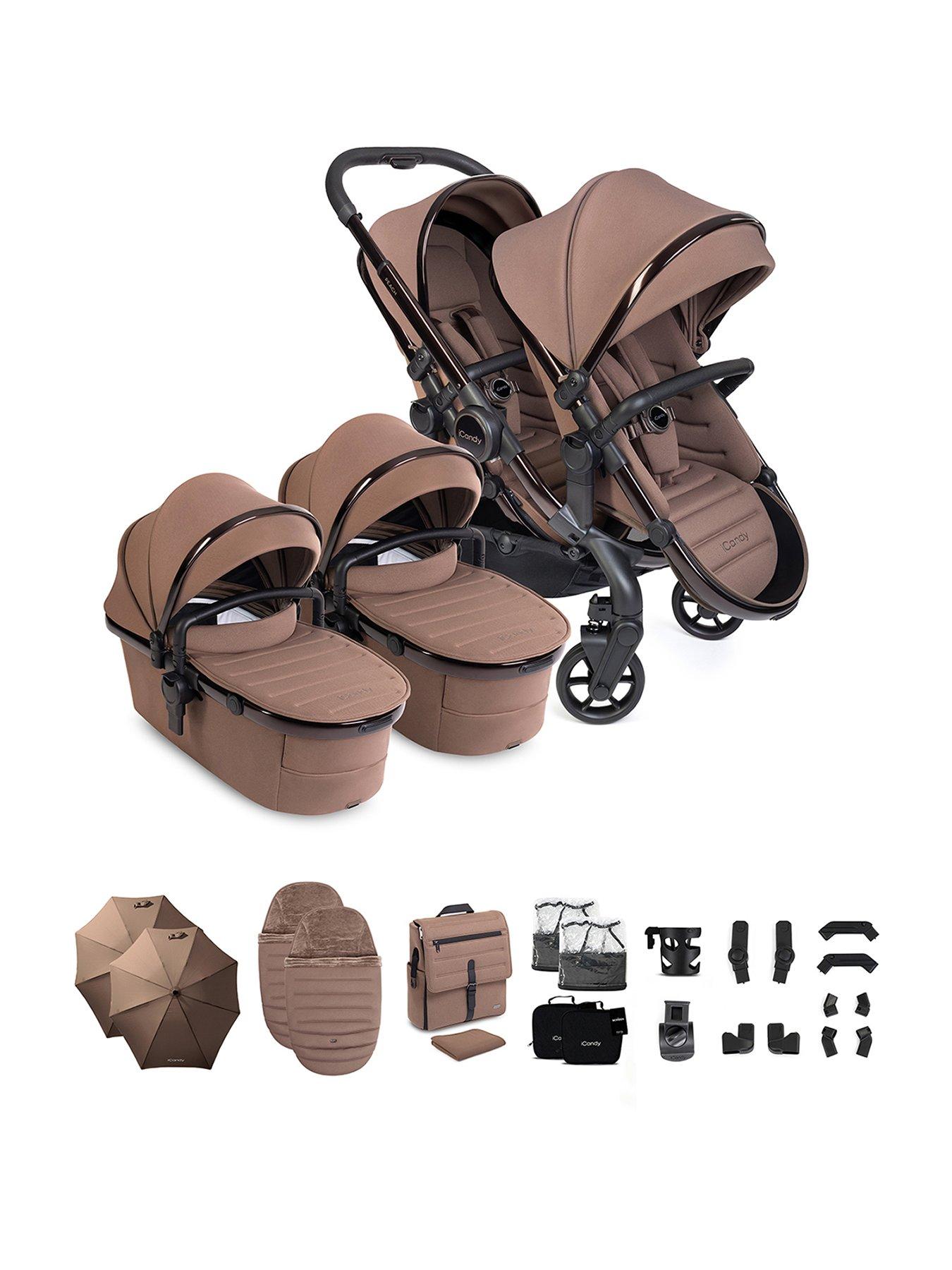 icandy-peach-8-twin-complete-pushchair-editions-bundle-cocofront