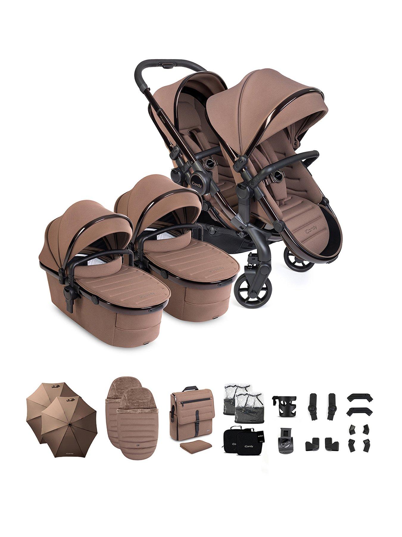 iCandy Peach 8 Twin Complete Pushchair Editions Bundle - Coco
