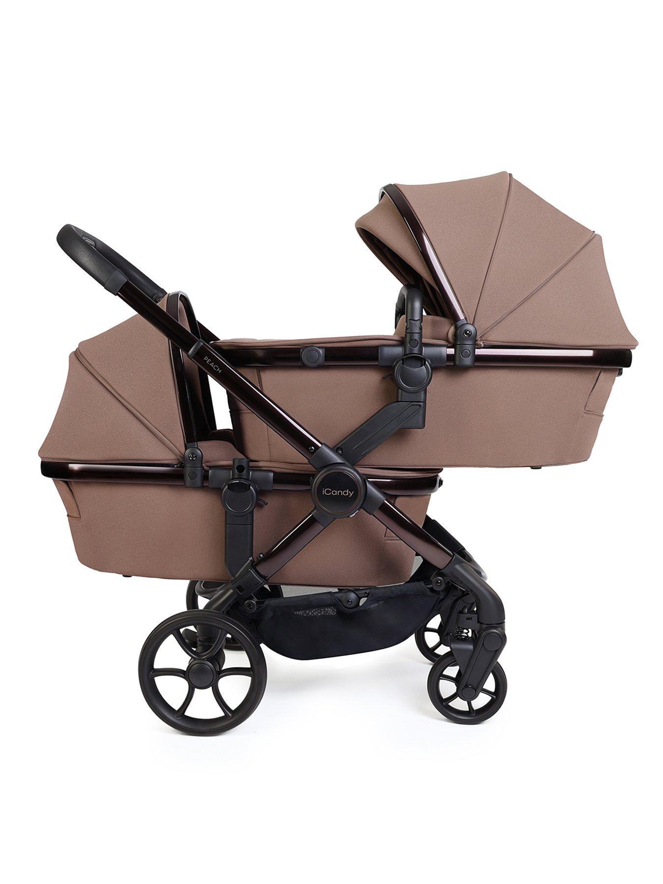 icandy-peach-8-twin-complete-pushchair-editions-bundle-cocostillFront