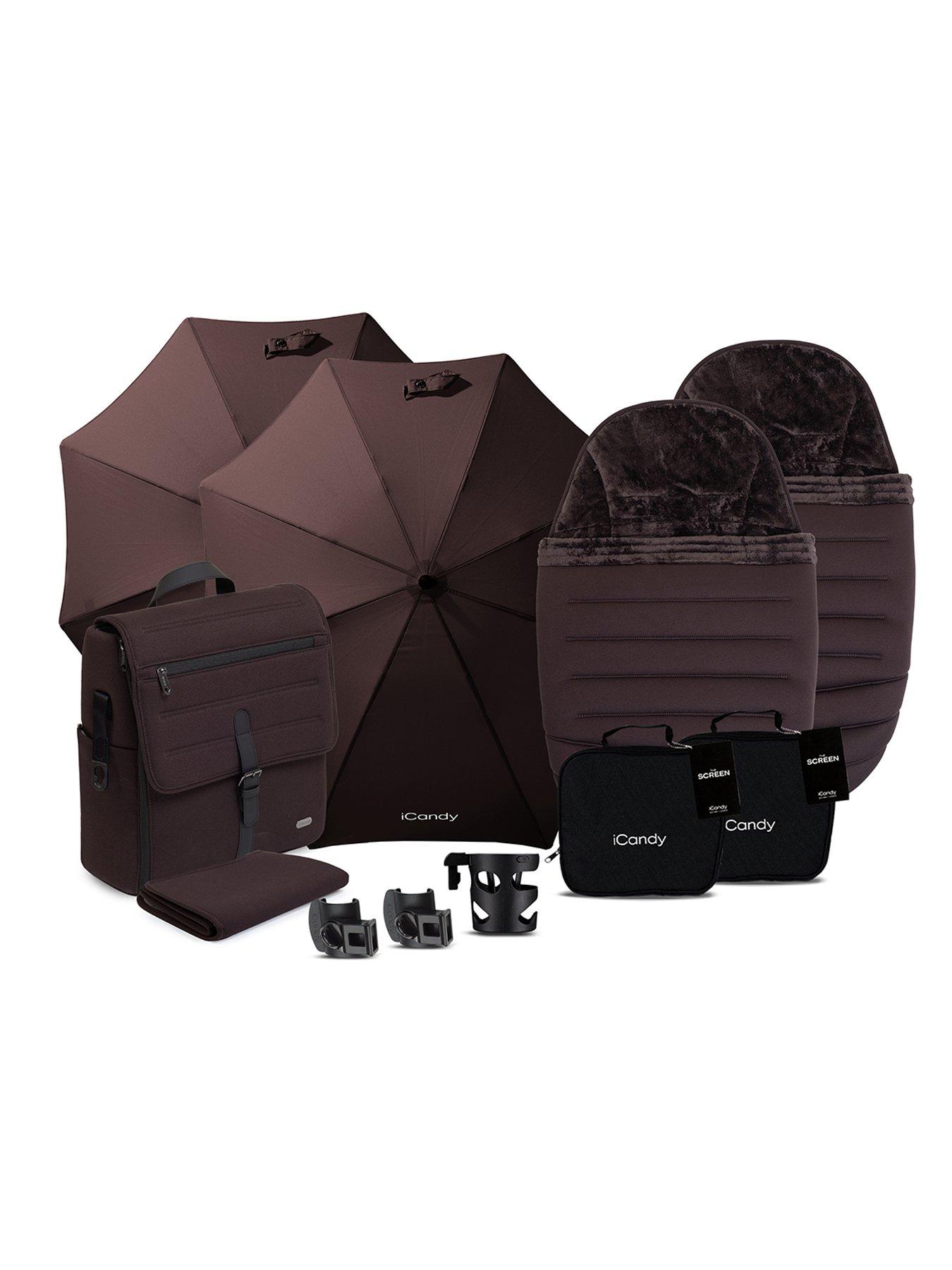 Image 7 of 7 of iCandy Peach 8 Double Complete Pushchair Editions Bundle - Coffee Bean