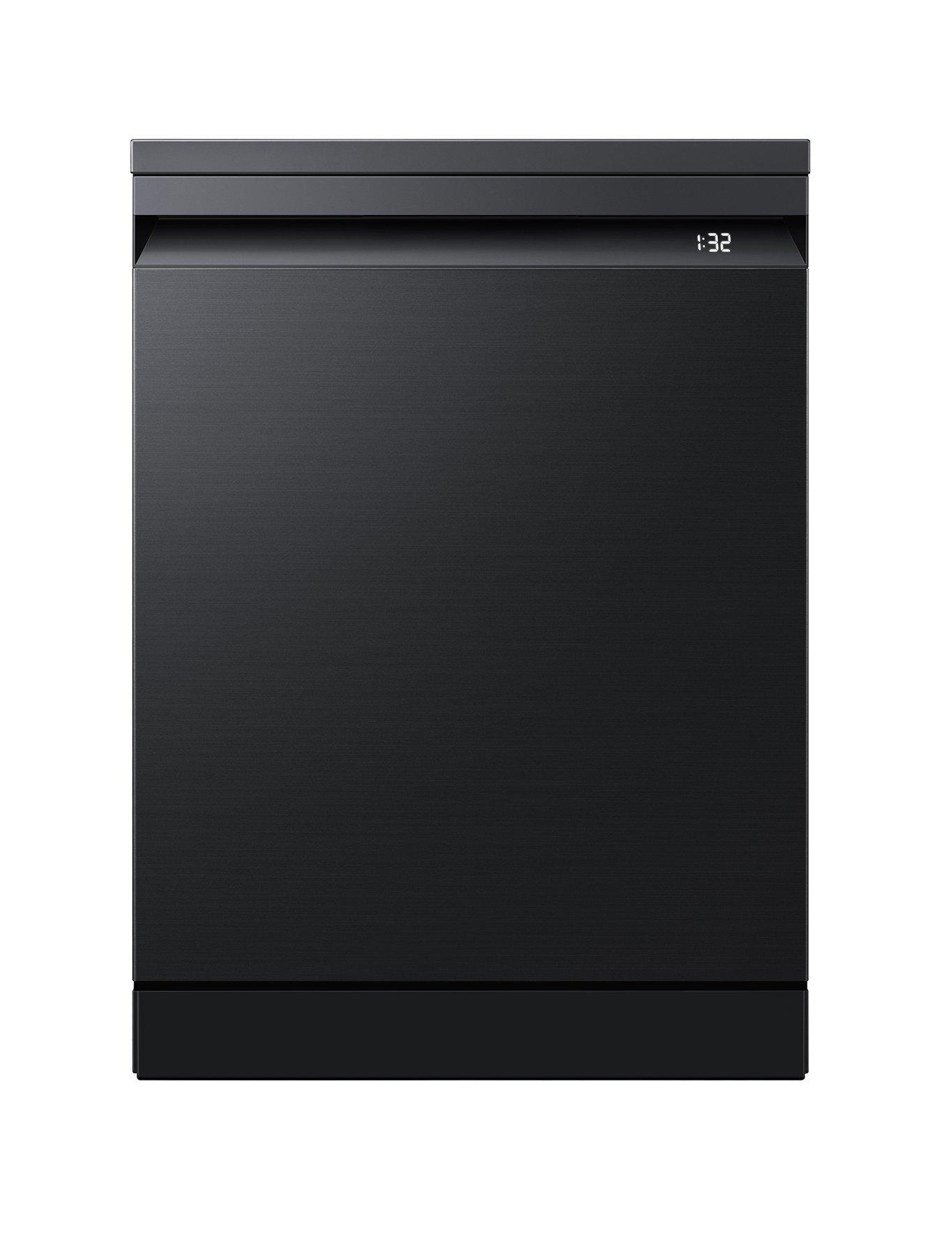Samsung Series 9 Waterjet Clean™ Dw90H79Laffu4 14 Place Setting Smart Freestanding Dishwasher - Black in Dark Grey