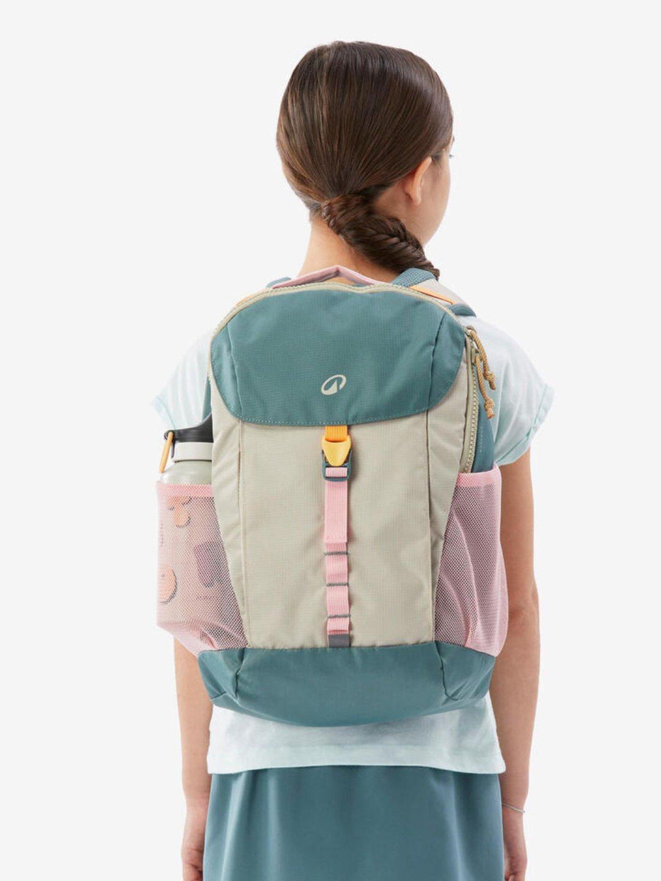 Image 3 of 6 of Decathlon BACKPACK NH900 GREEN PINK 15L JR