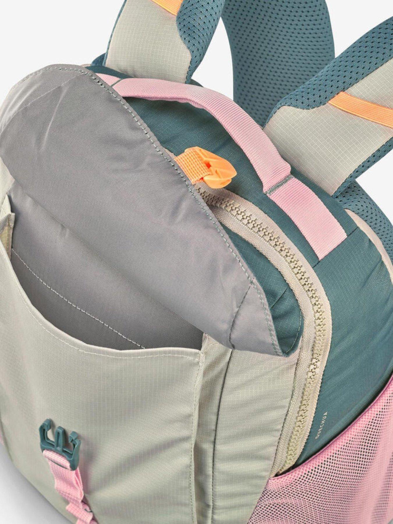 Image 5 of 6 of Decathlon BACKPACK NH900 GREEN PINK 15L JR