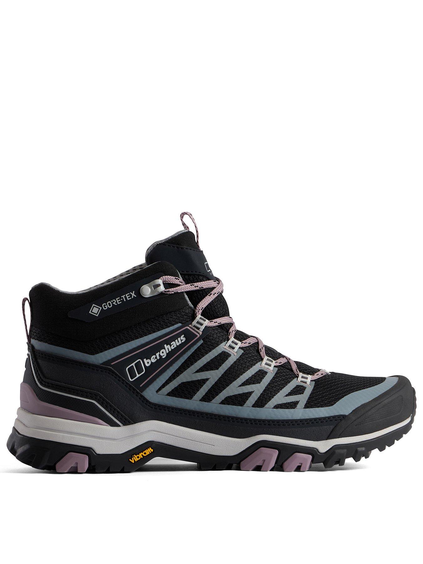 Image 1 of 6 of Berghaus Womens GORE-TEX Midi Lace Up Hiking Boots - Black