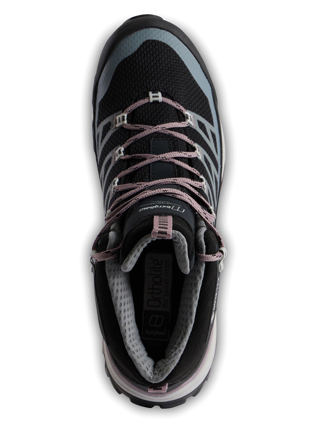 Image 3 of 6 of Berghaus Womens GORE-TEX Midi Lace Up Hiking Boots - Black