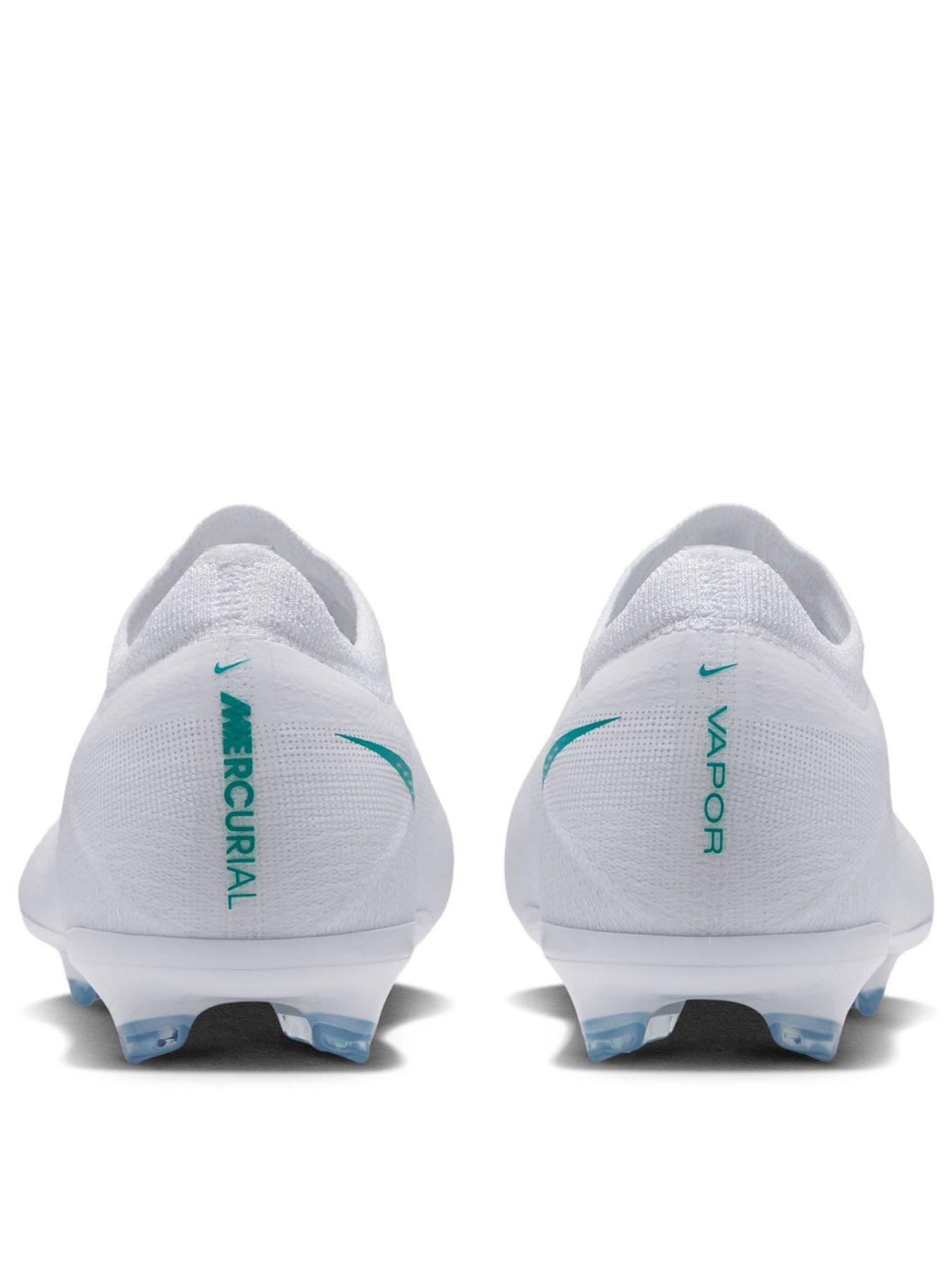 Image 3 of 7 of Nike Junior Vapor 17 Pro Firm Ground Football Boots - White/Dusty Cactus