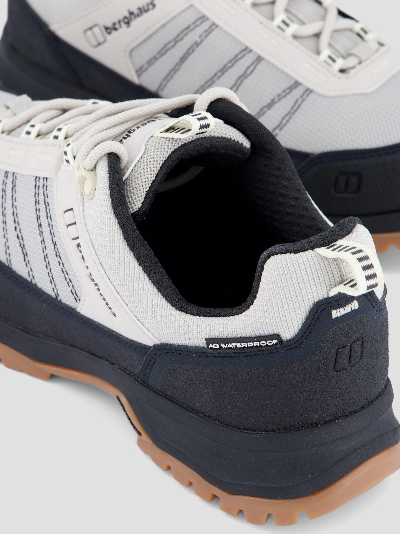 Image 5 of 7 of Berghaus Mens Cushioned Grippy Lace-Up Hiking Shoes - Black