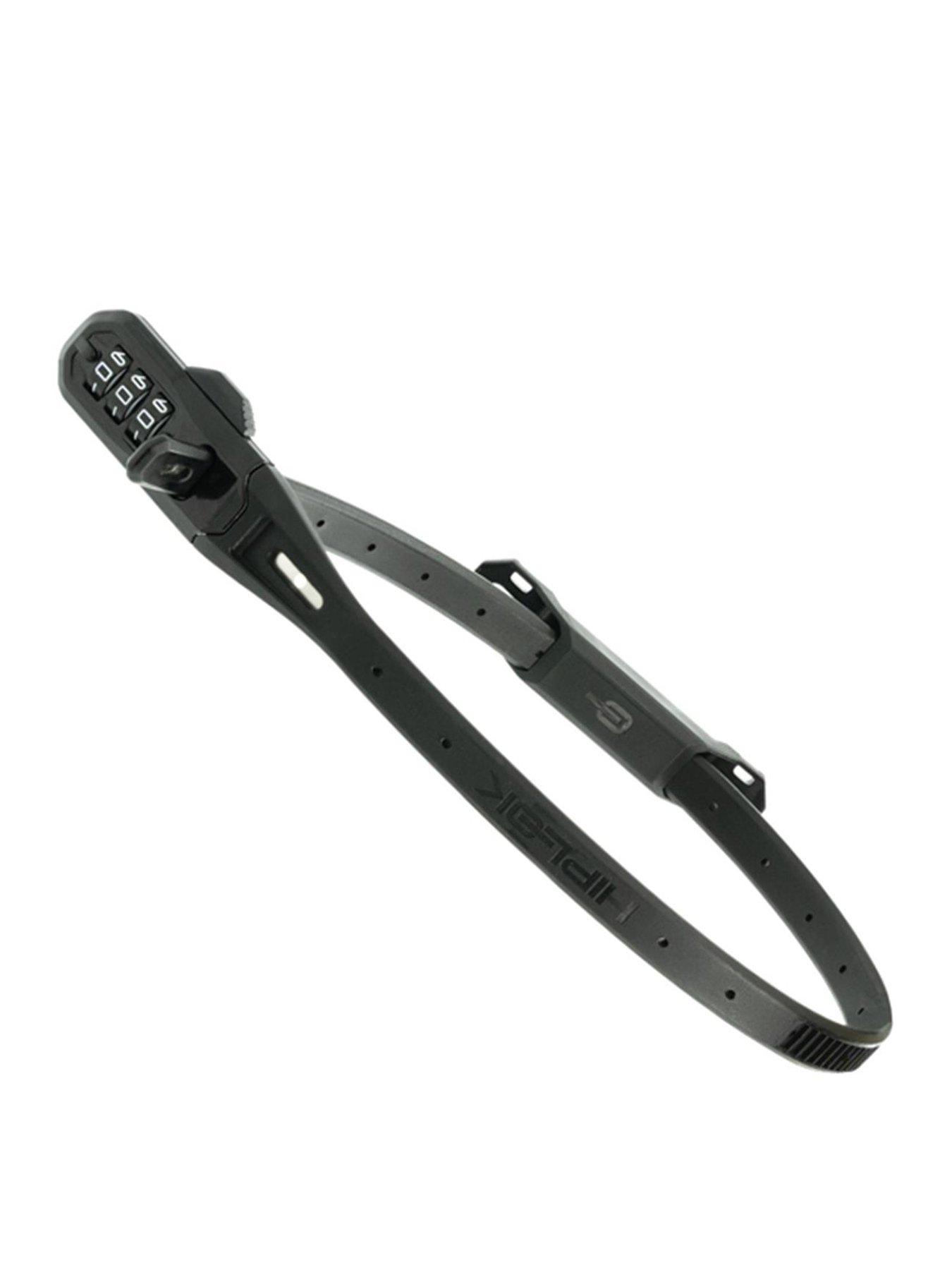 Image 1 of 4 of Hiplok BLACK ZLOK COMBO WITH BRACKET CYCLE LOCK