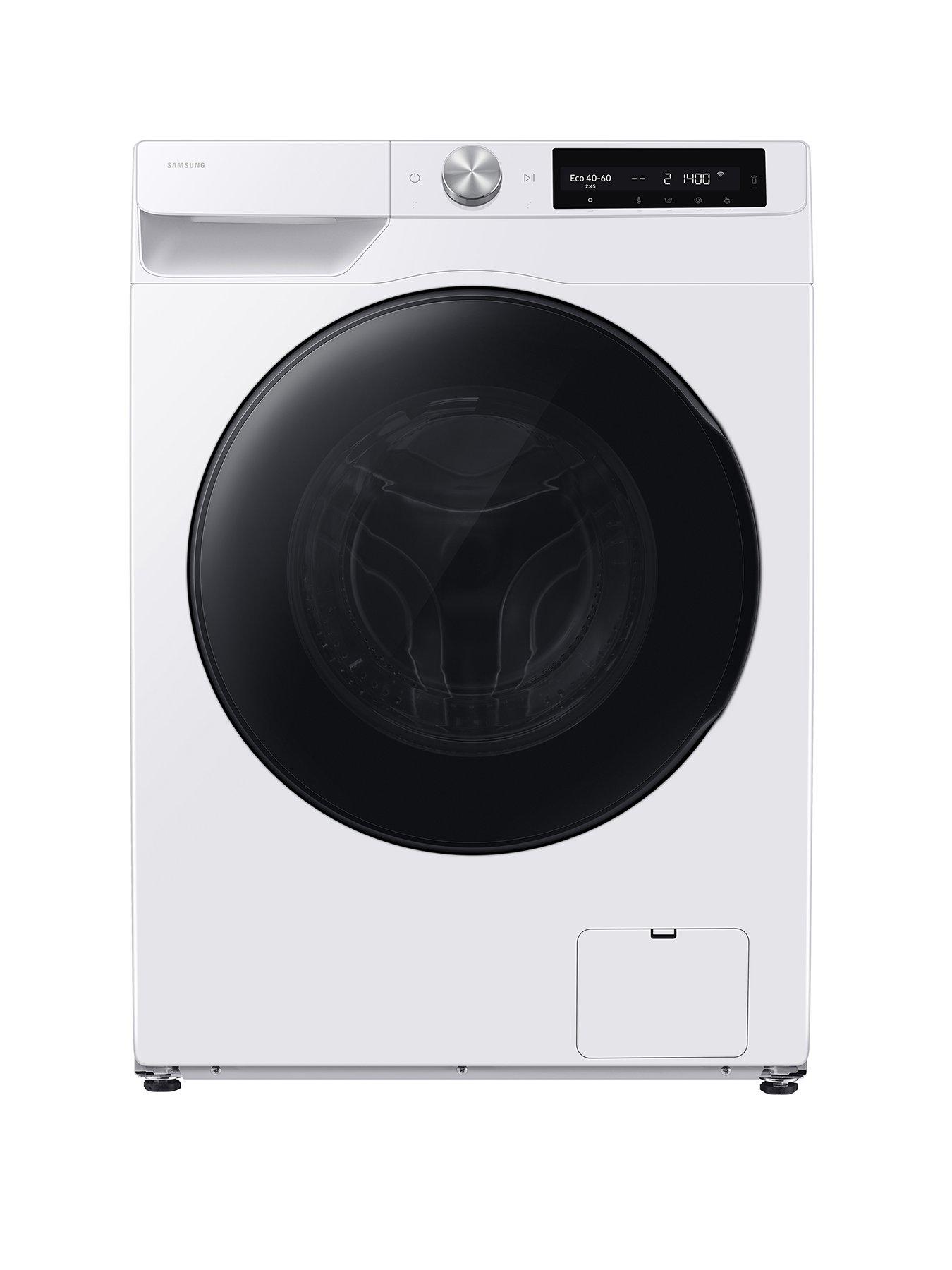 Samsung Series 9 AI Energy WD10HG6U94BEU1 10kg Wash, 6kg Dry, 1400rpm Spin Smart Washer Dryer - White