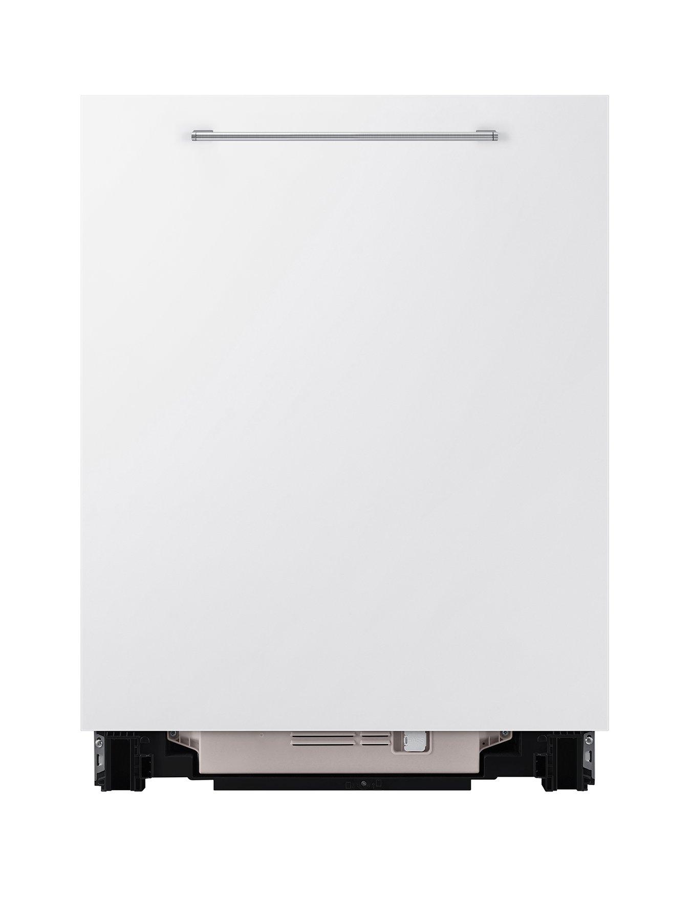 Samsung Series 8 Waterjet Clean™ Dw80H73Vbb0U4 14 Place Setting Smart Integrated Dishwasher - White in Dark Grey
