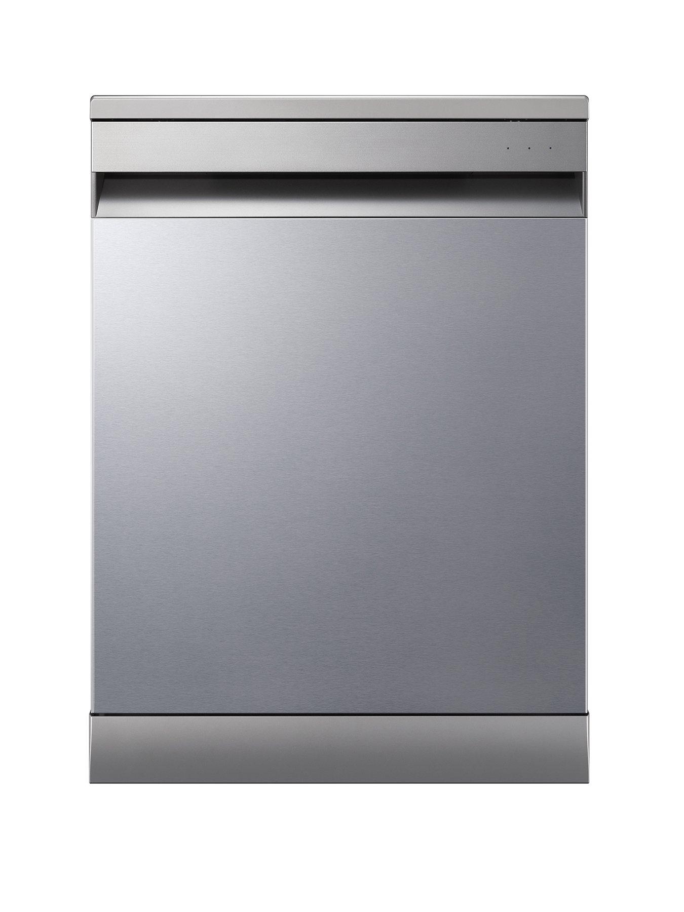 Samsung Series 7 Auto Open Door Dw70H73Ycfru4 14 Place Setting Smart Freestanding Dishwasher - Silver