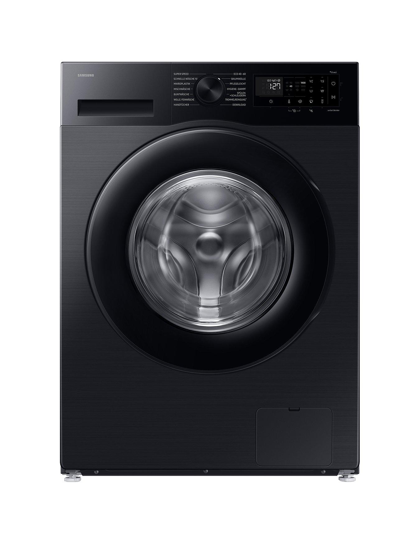 Samsung Series 5 AI Energy WW10FG5U34ABEU 10kg Load, 1400rpm Spin Smart Washing Machine - Black