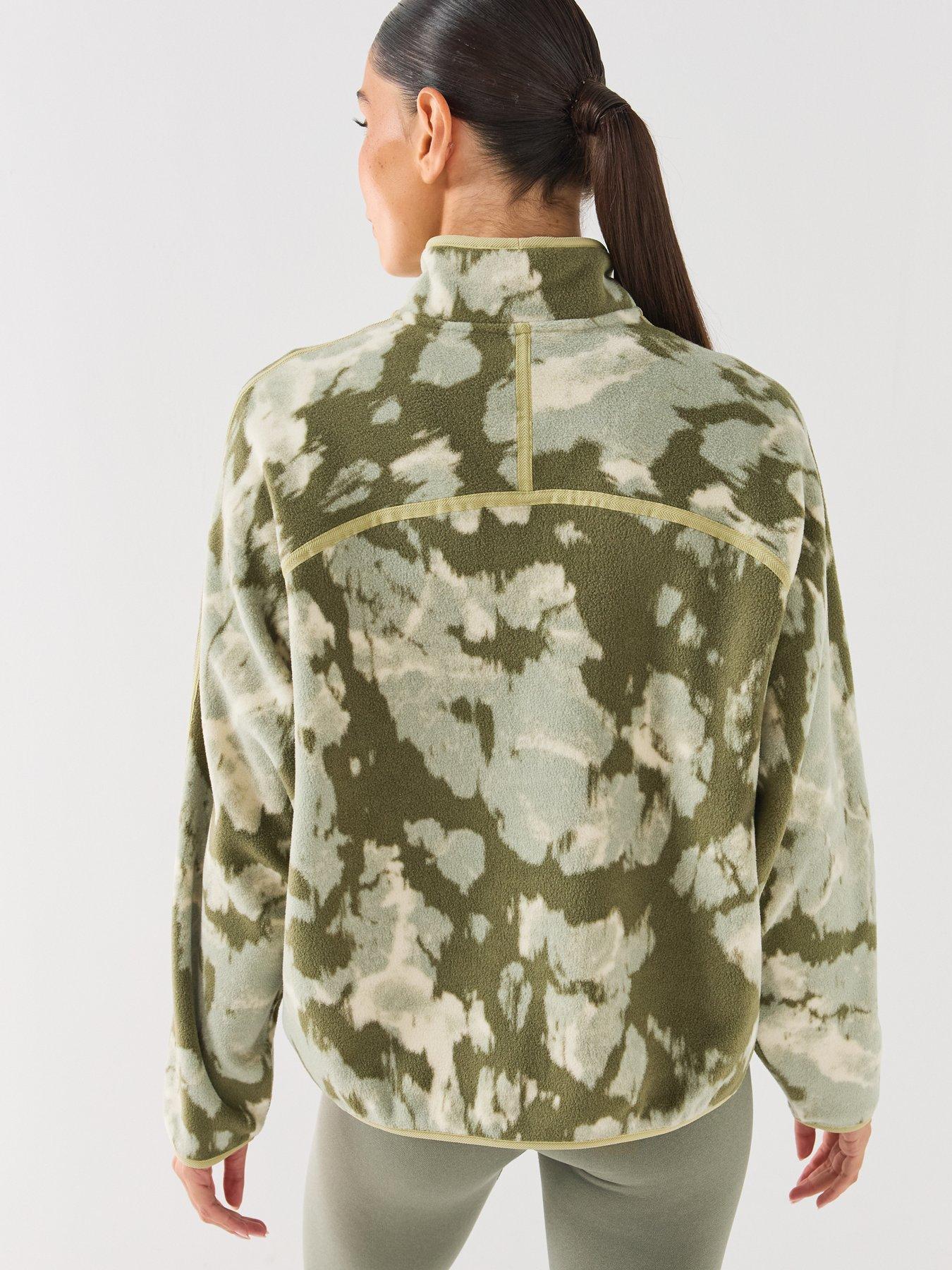 Image 2 of 6 of Berghaus Womens Bamburgh Half Zip Fleece - Green