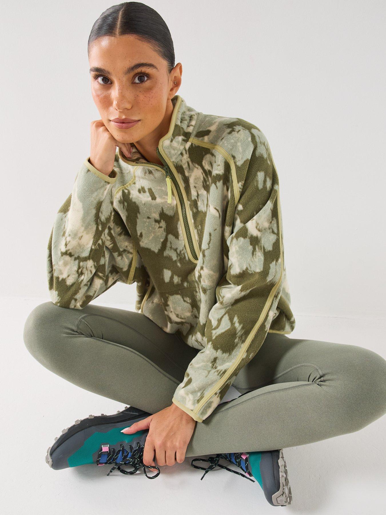Image 6 of 6 of Berghaus Womens Bamburgh Half Zip Fleece - Green