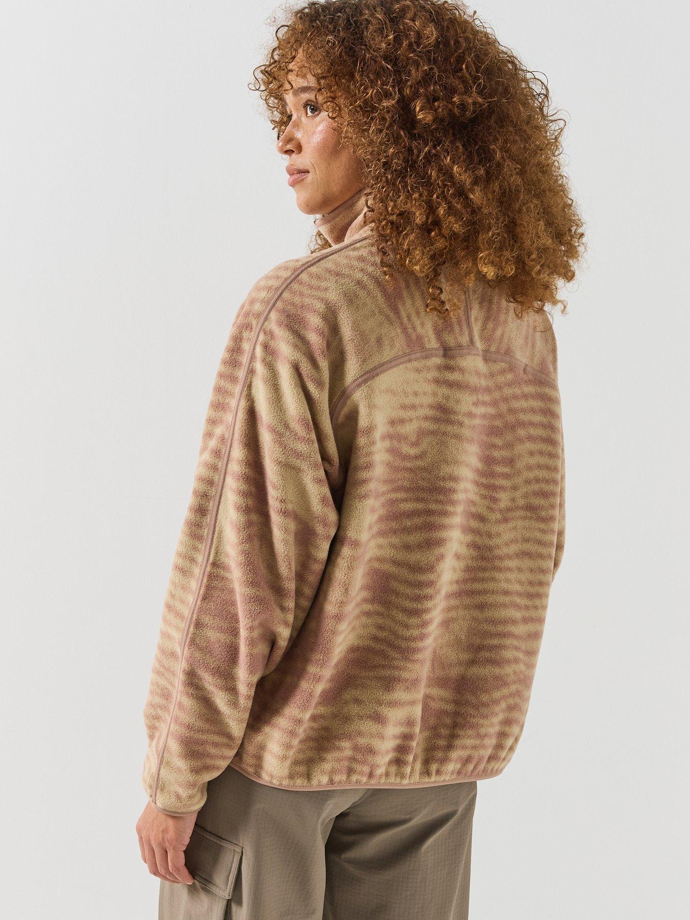 Image 2 of 5 of Berghaus Womens Bamburgh Half Zip Soft Fleece Zipped Pockets Fleece - Brown