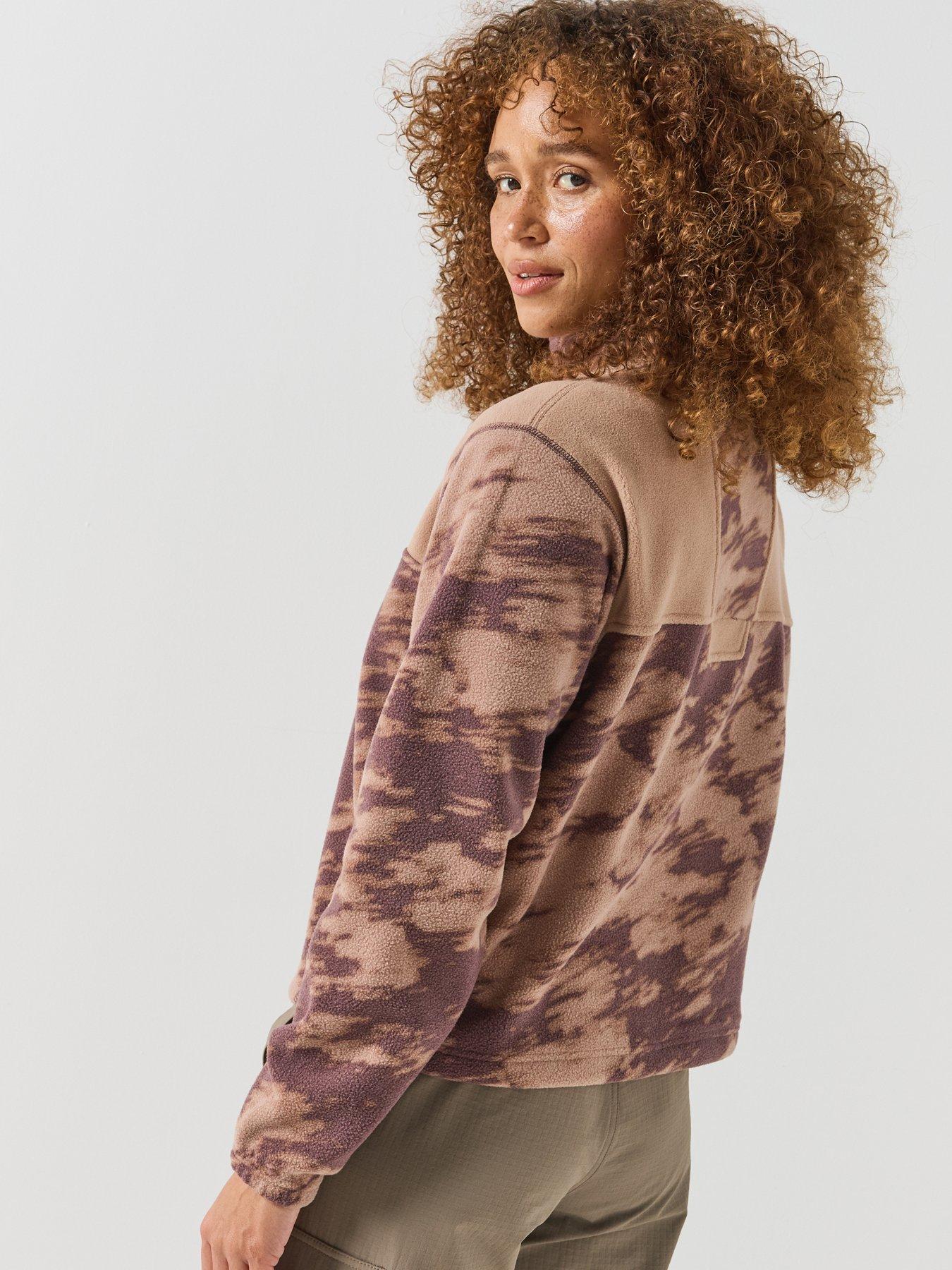 Image 2 of 4 of Berghaus Womens Trango Mountain 1/2 Zip Fleece - Brown