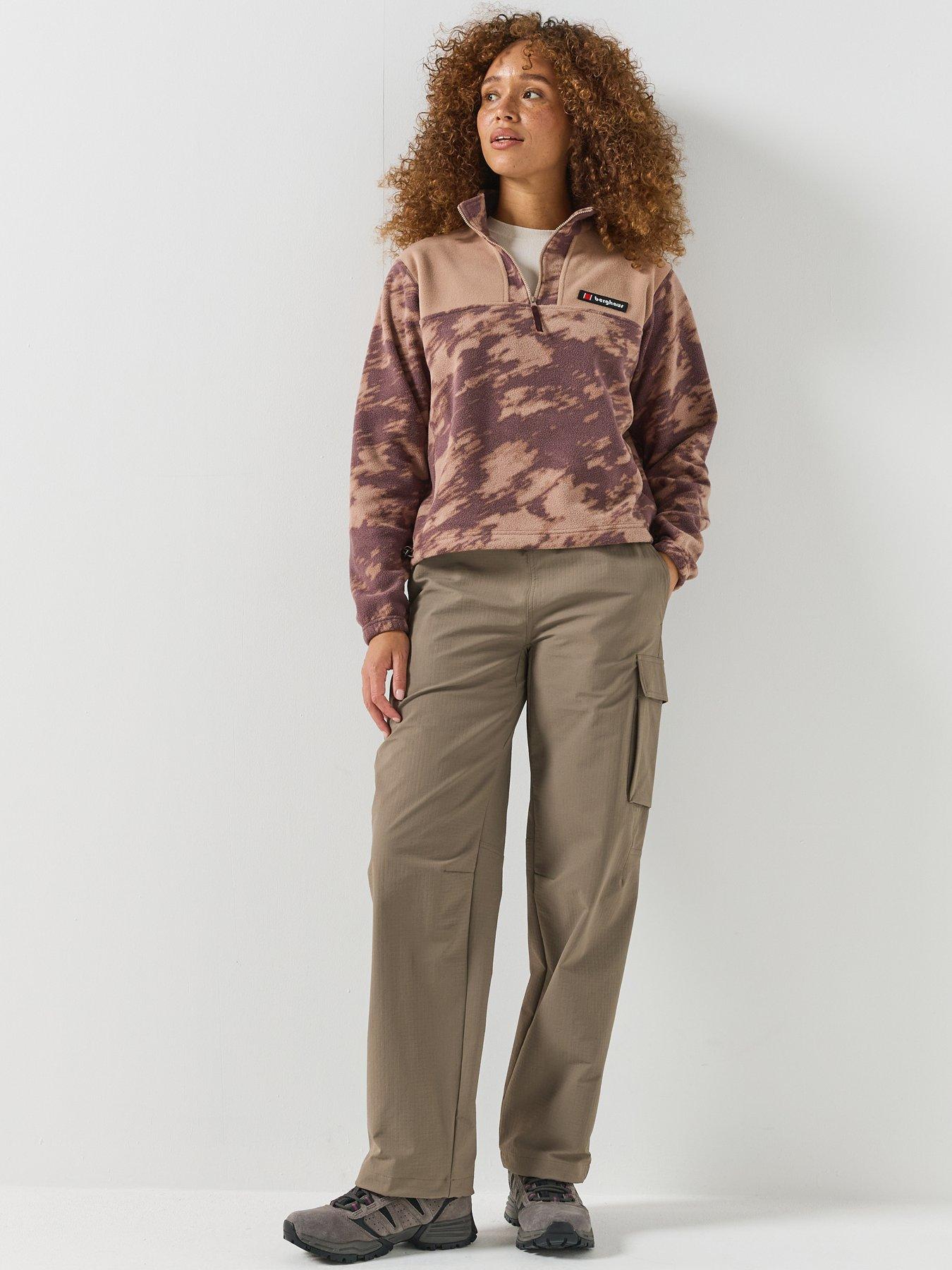 Image 3 of 4 of Berghaus Womens Trango Mountain 1/2 Zip Fleece - Brown