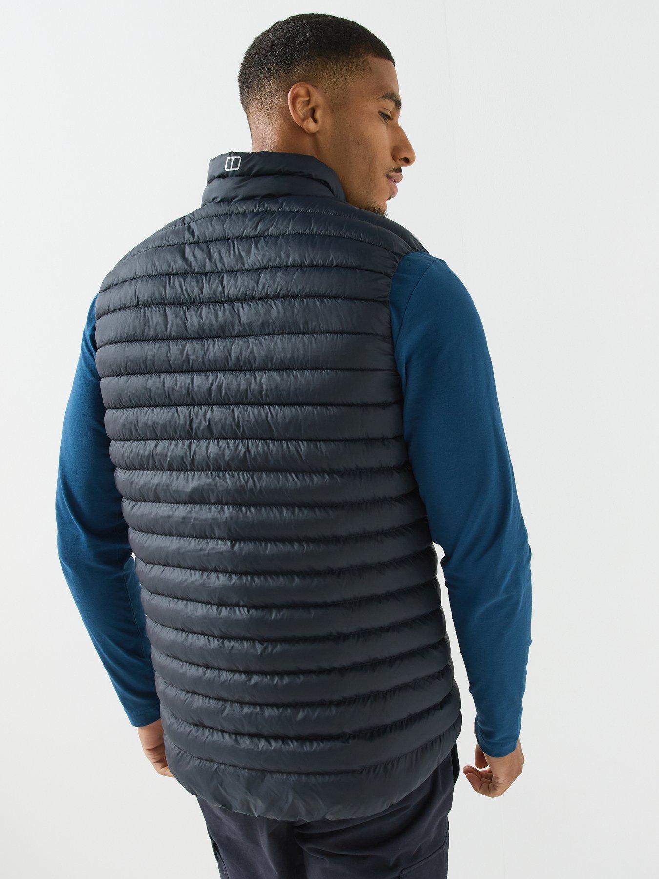 Image 2 of 6 of Berghaus Mens Vaskye Quilted Padded Full Zip Gilet - Black
