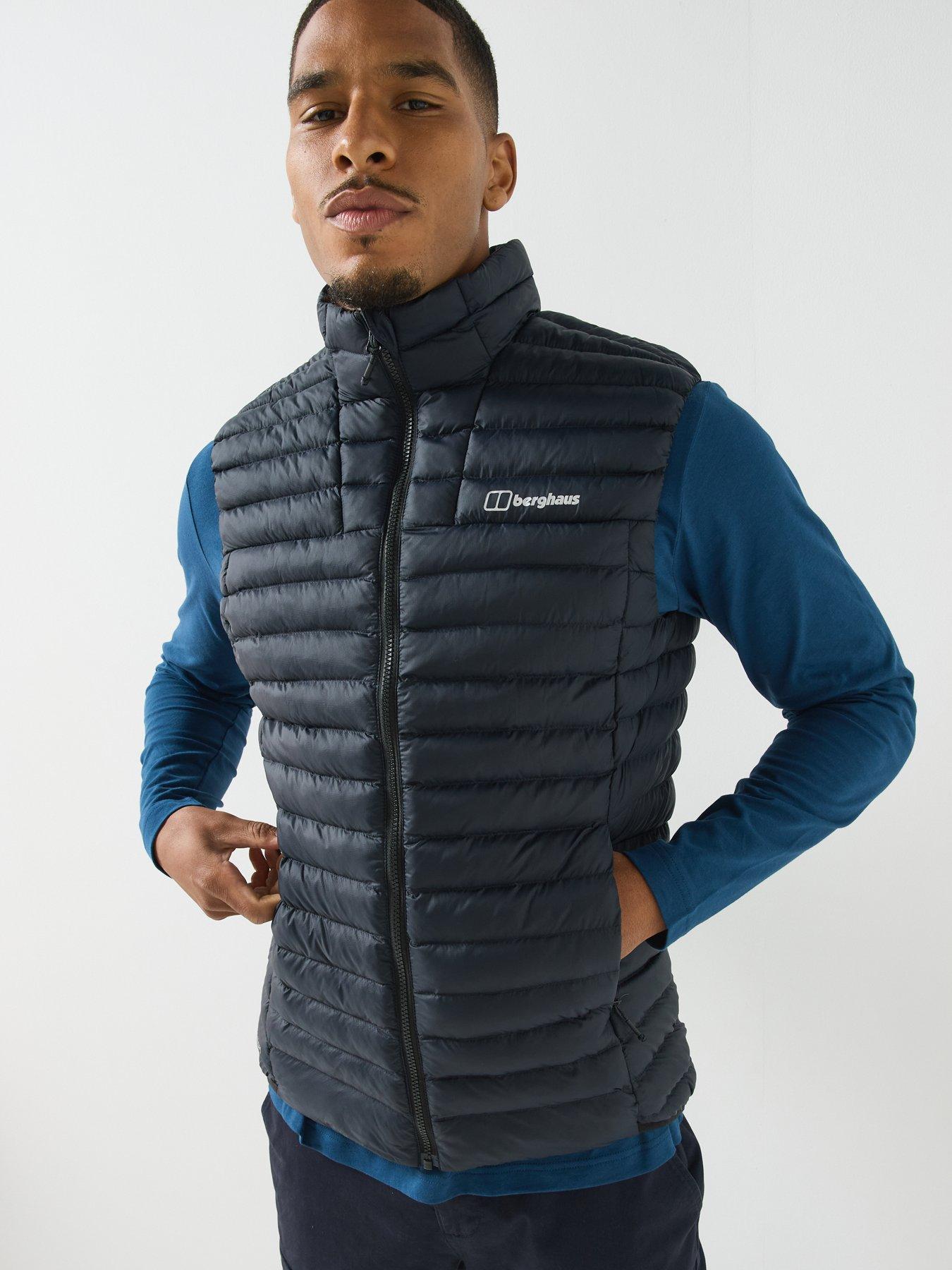 Image 5 of 6 of Berghaus Mens Vaskye Quilted Padded Full Zip Gilet - Black
