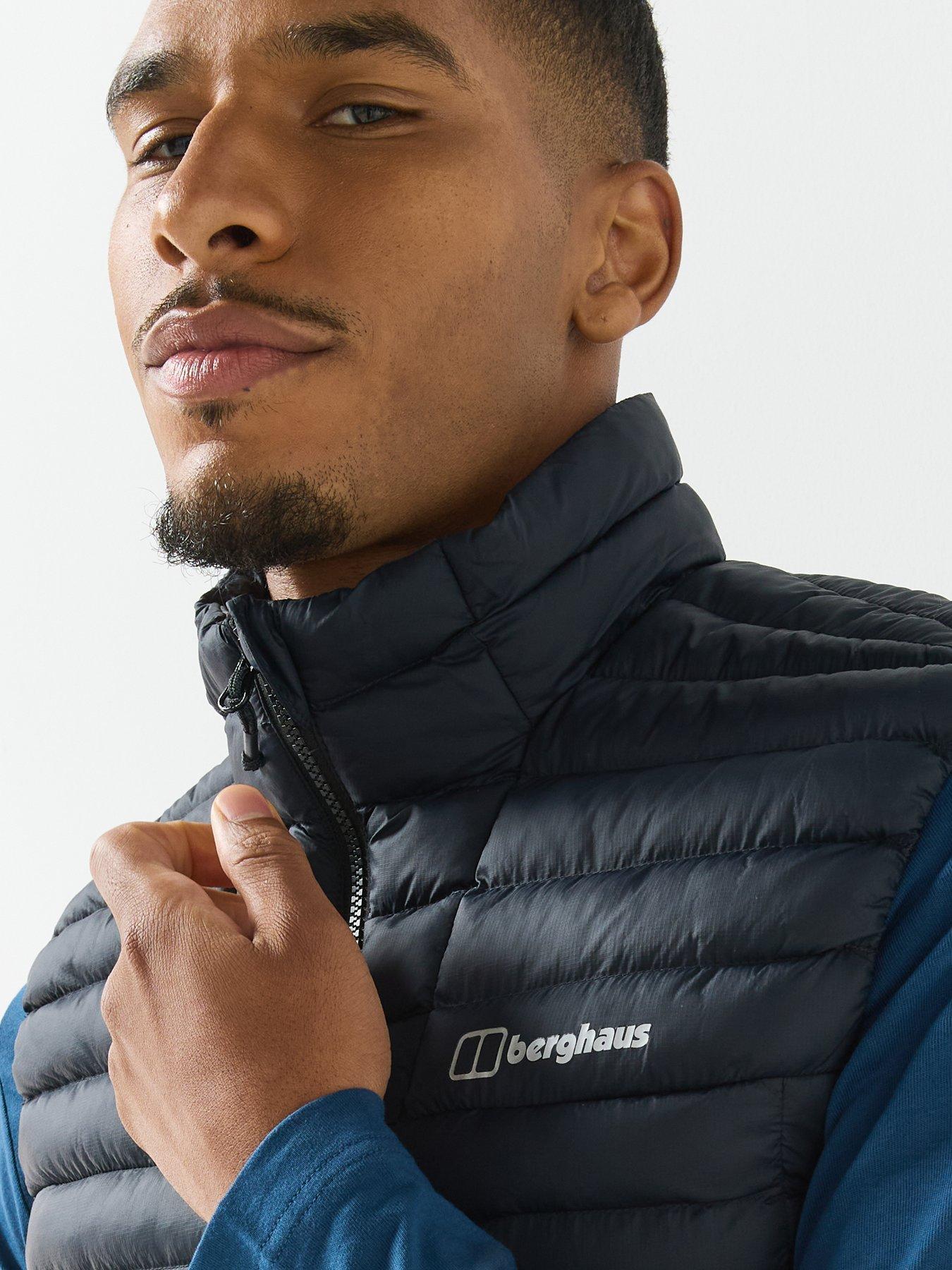 Image 6 of 6 of Berghaus Mens Vaskye Quilted Padded Full Zip Gilet - Black