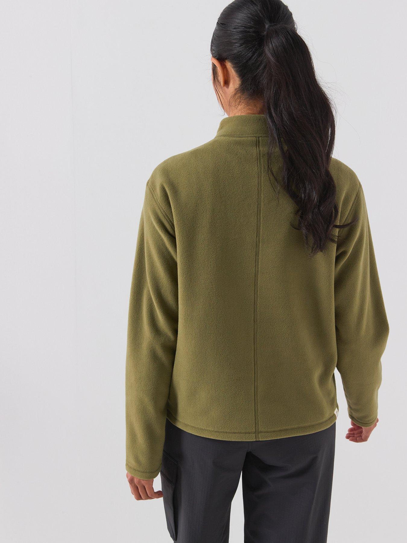 Image 2 of 6 of Berghaus Womens Half Zip Fleece - Green