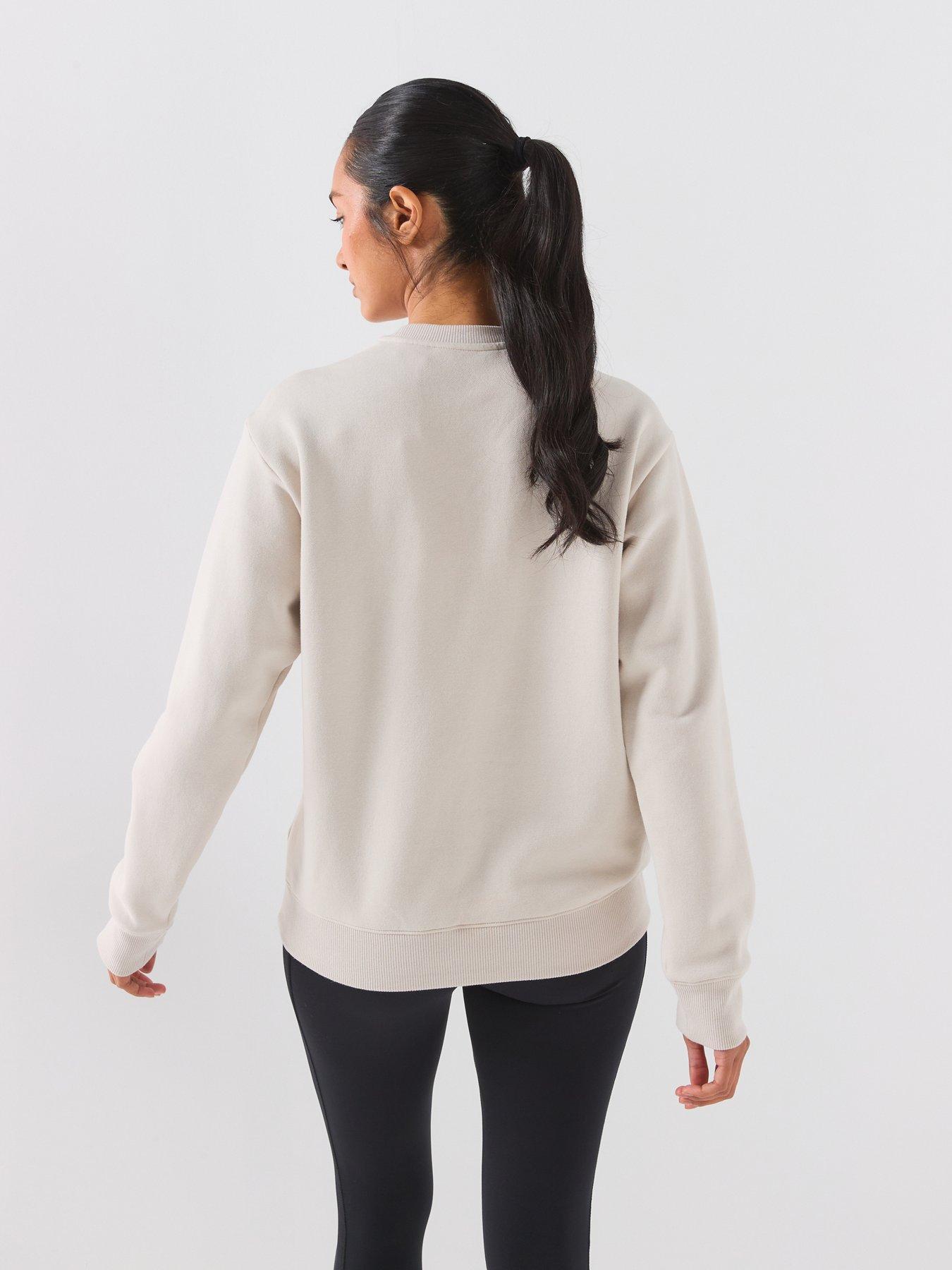 Image 2 of 5 of Berghaus Womens Cotton-Rich Crew Neck Logo Sweatshirt - Grey