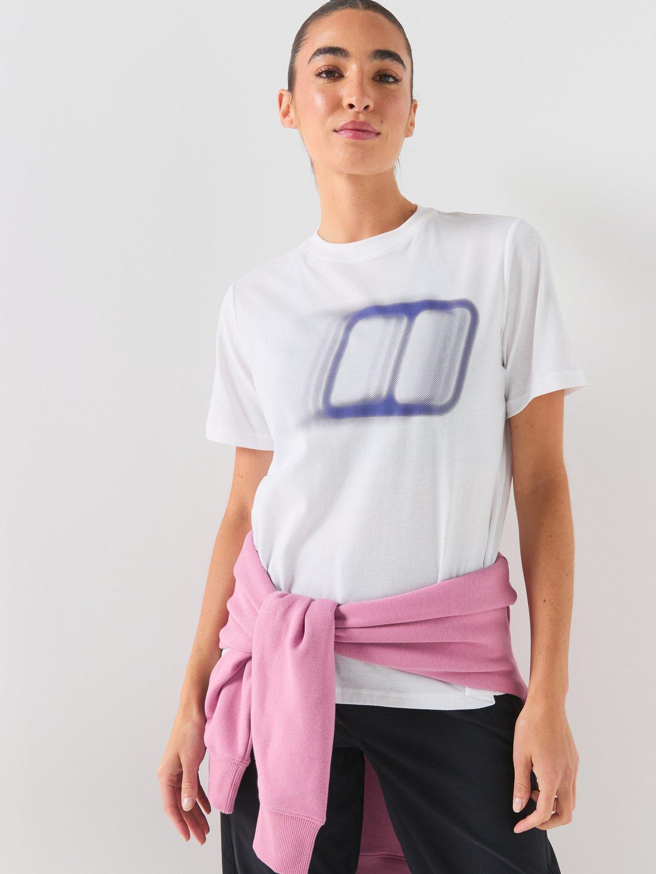 Berghaus Womens Blockmorph Essential T-Shirt - White