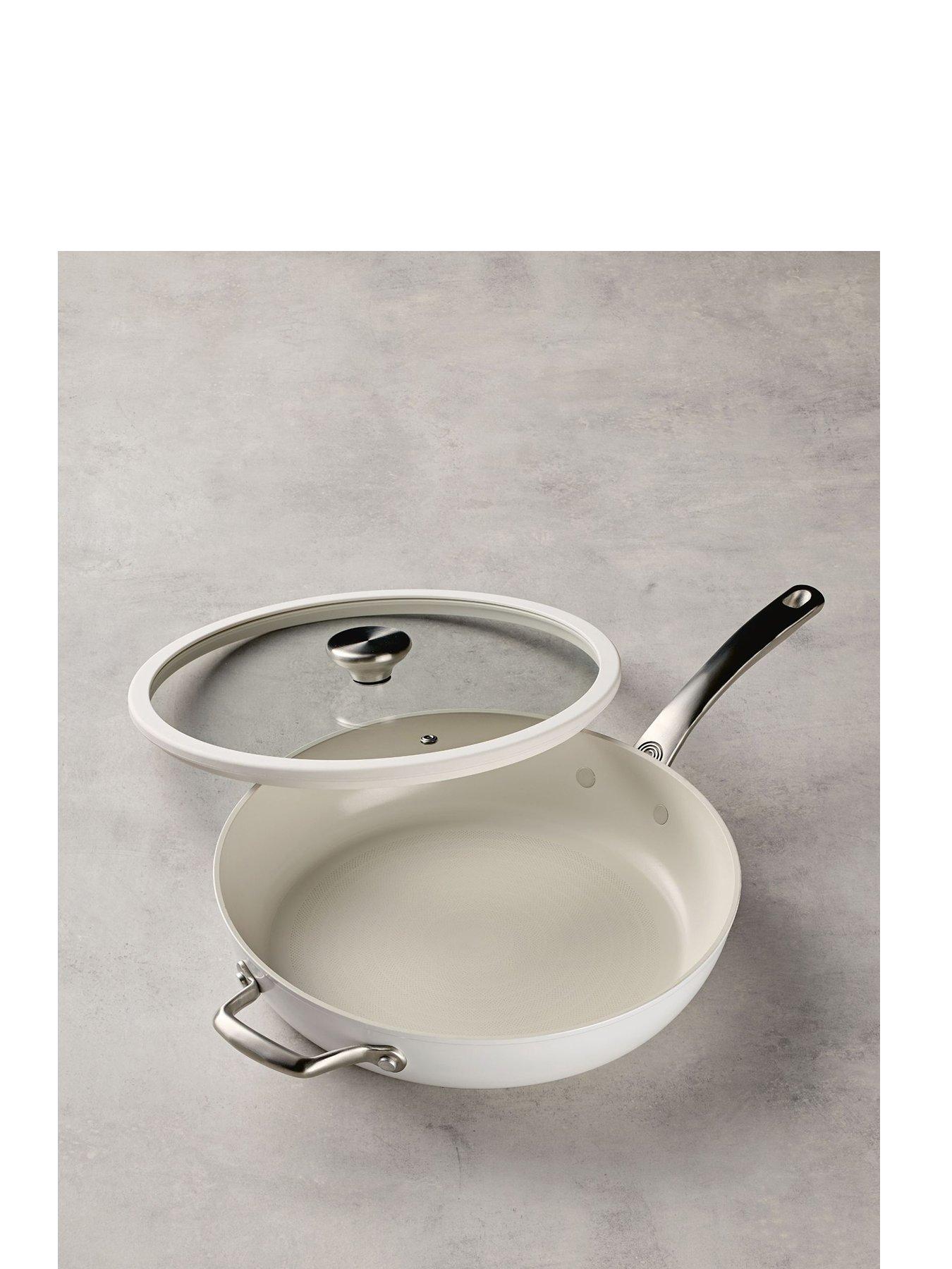 Circulon Circulon Halo With Laserdefense 30cm Induction Hob Ceramic Non Stick Frying Pan With Lid - Made Without Pfas, Non Toxic, Dishwasher  &  Oven Safe