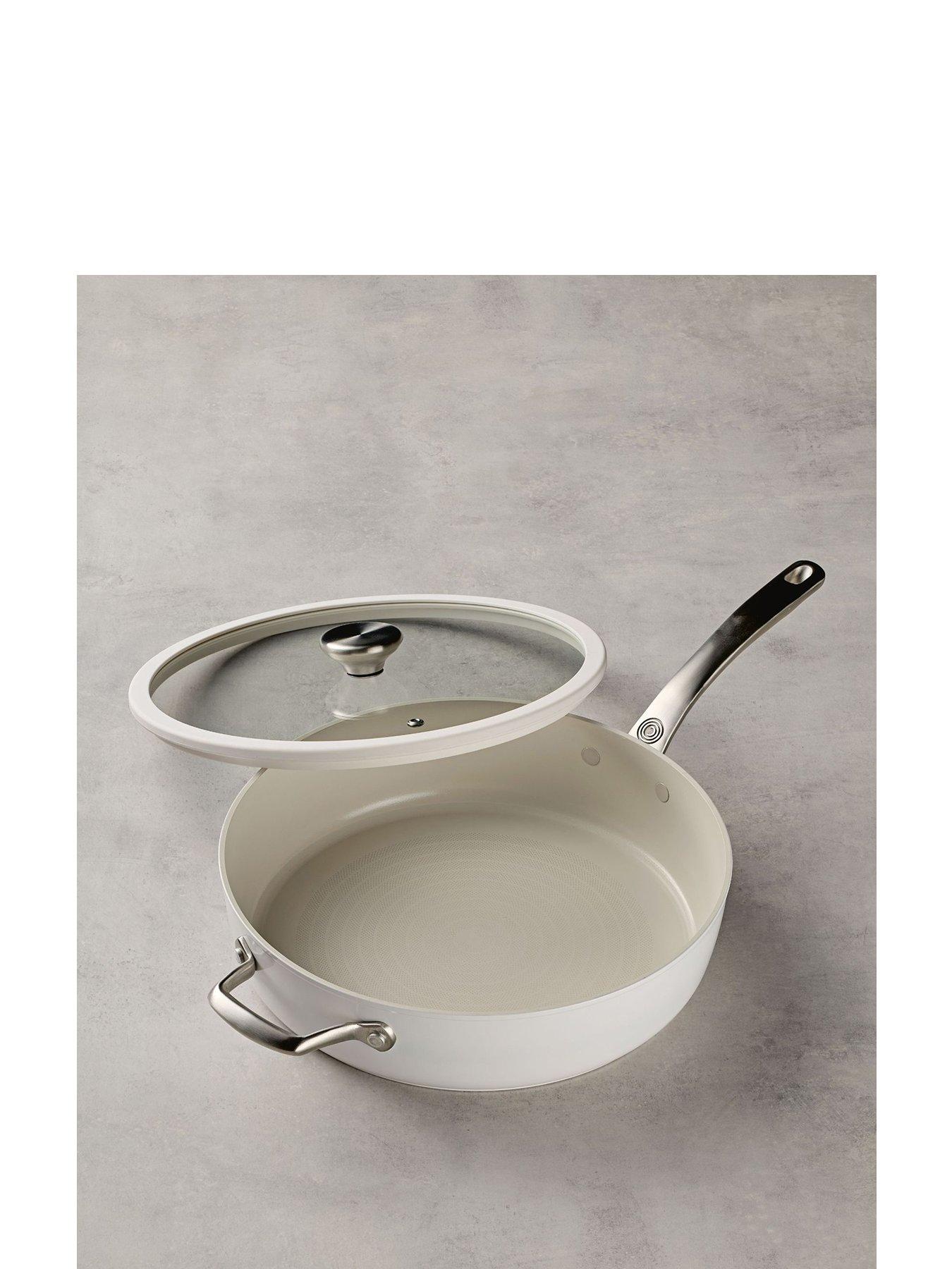 Circulon Circulon Halo With Laserdefense 30cm Induction Hob Ceramic Non Stick Saute Pan With Lid - Made Without Pfas, Non Toxic, Dishwasher  &  Oven Safe