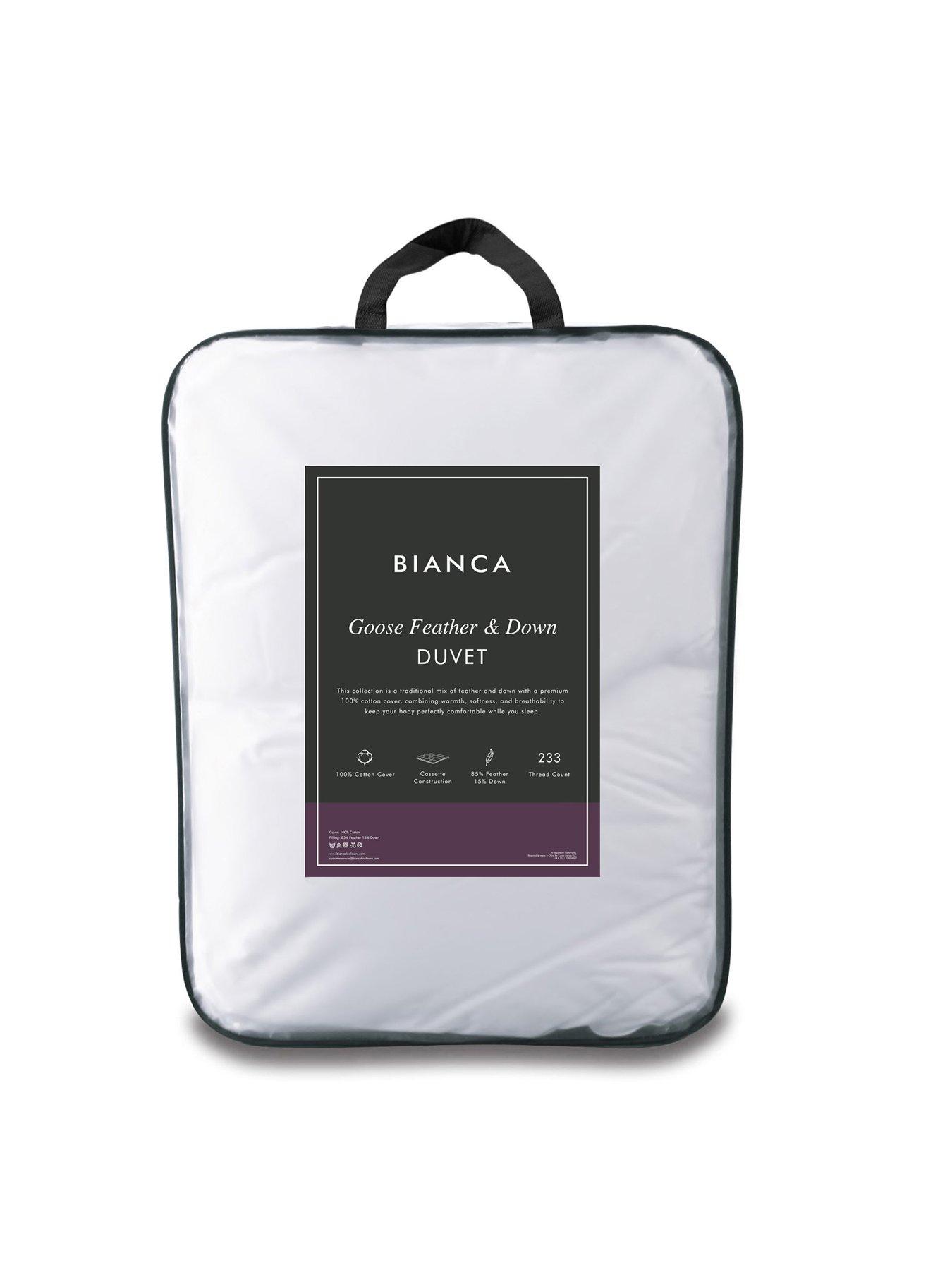 Image 3 of 4 of Bianca Goose Feather & Down  Duvet -  10.5 Tog