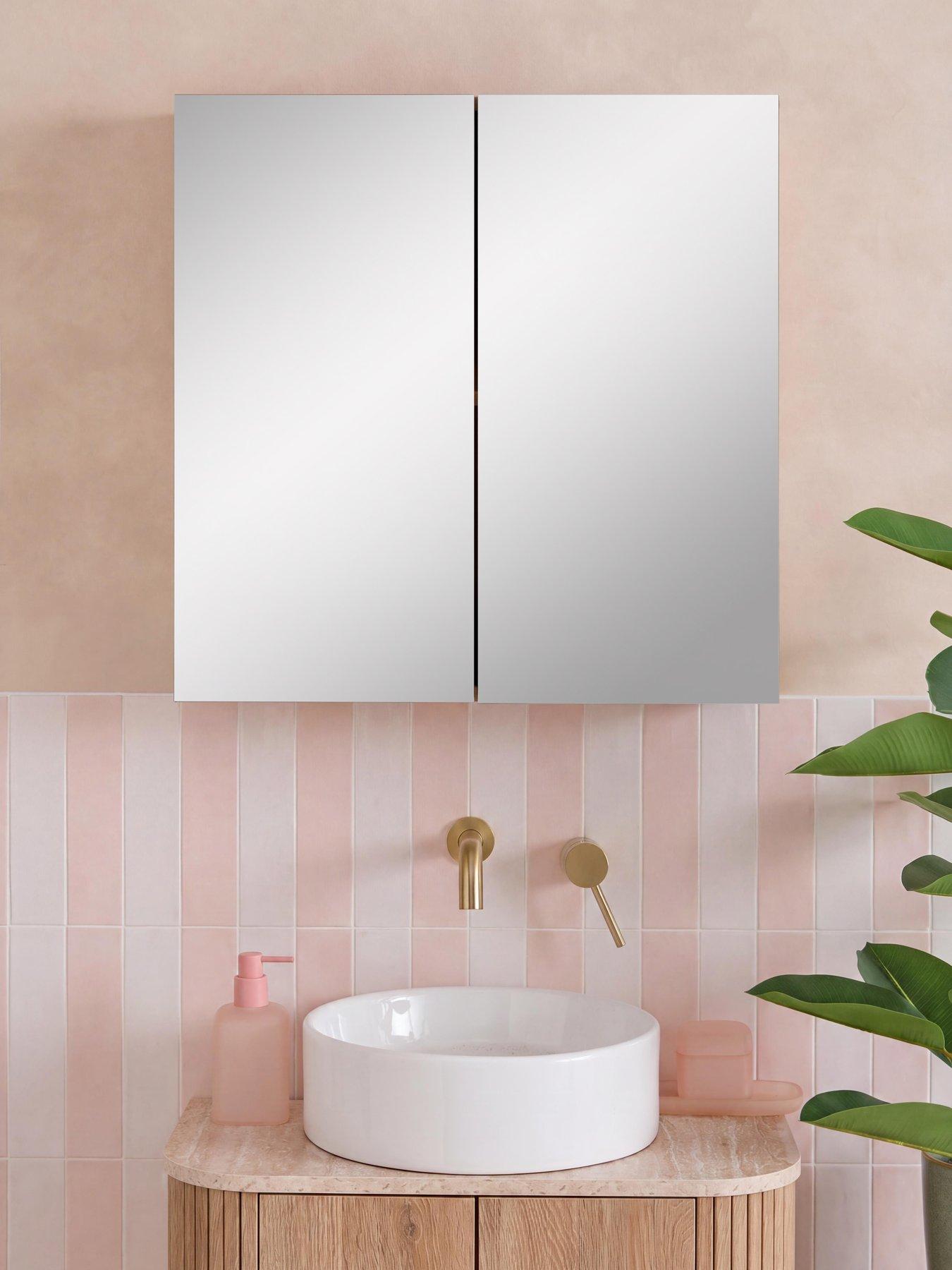 Image 1 of 7 of The Very Collection Travelle Mirror Wall Cabinet