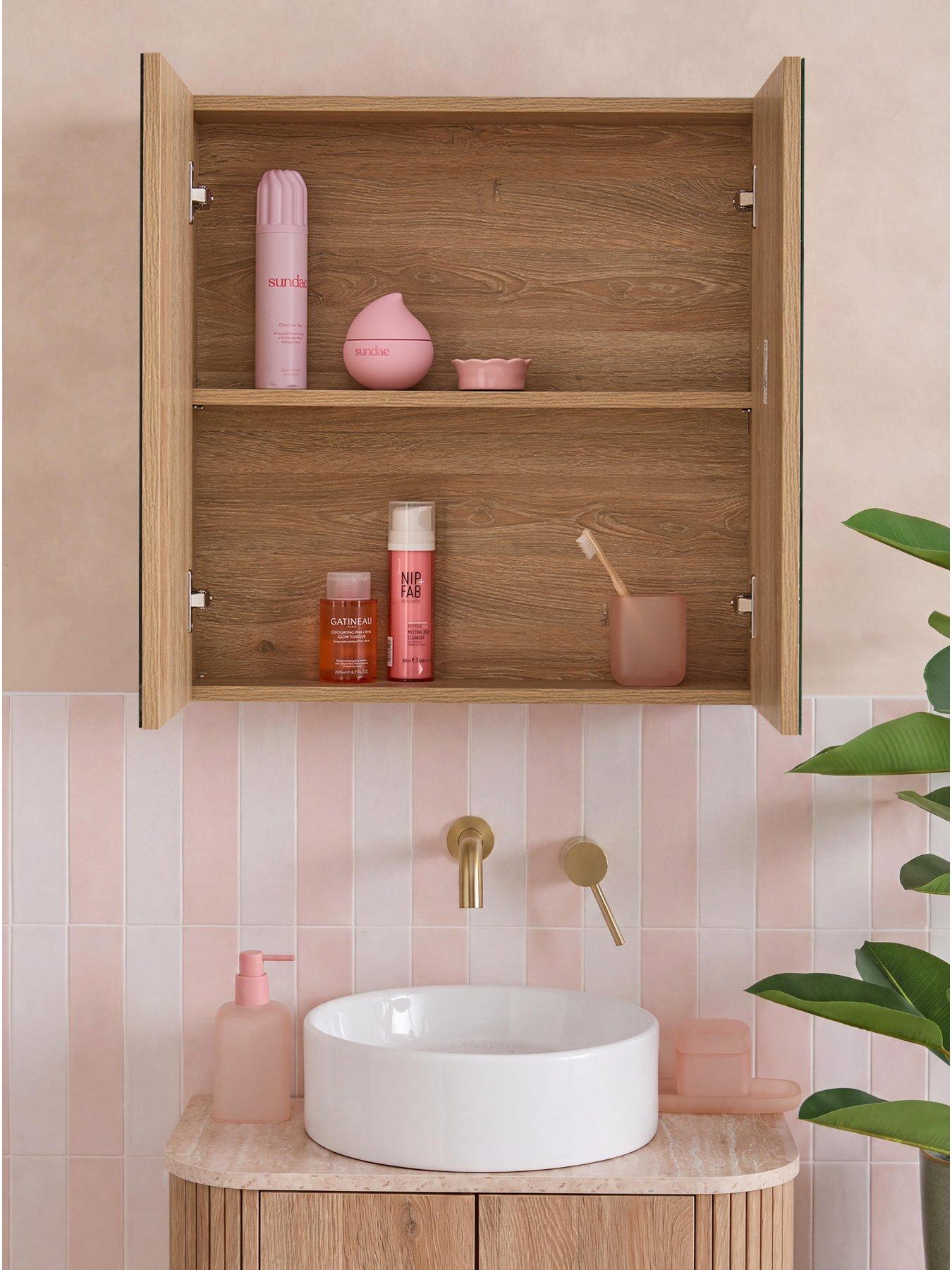 Image 7 of 7 of The Very Collection Travelle Mirror Wall Cabinet