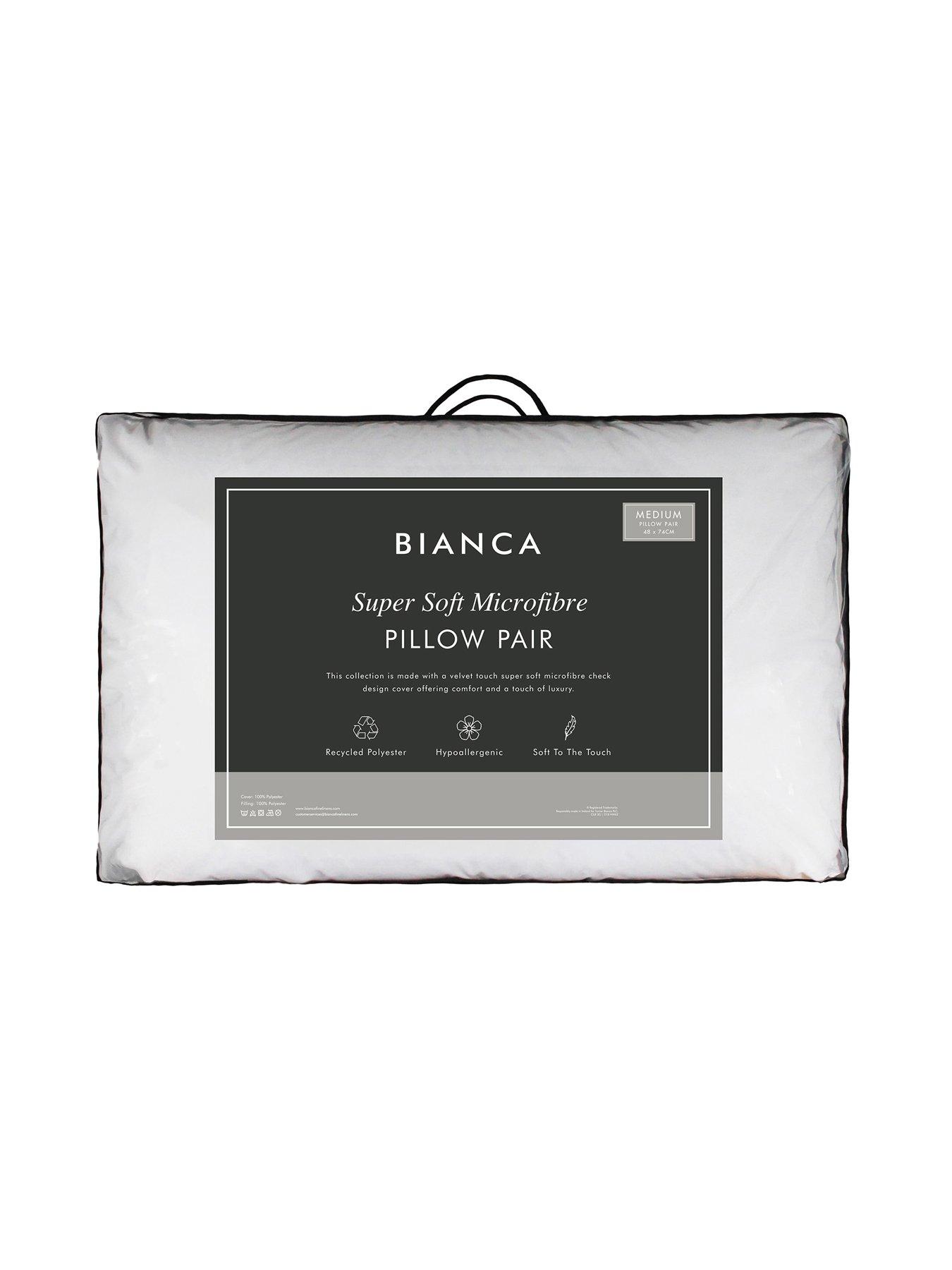 Image 3 of 4 of Bianca Super Soft Microfibre  Pillow Pairs