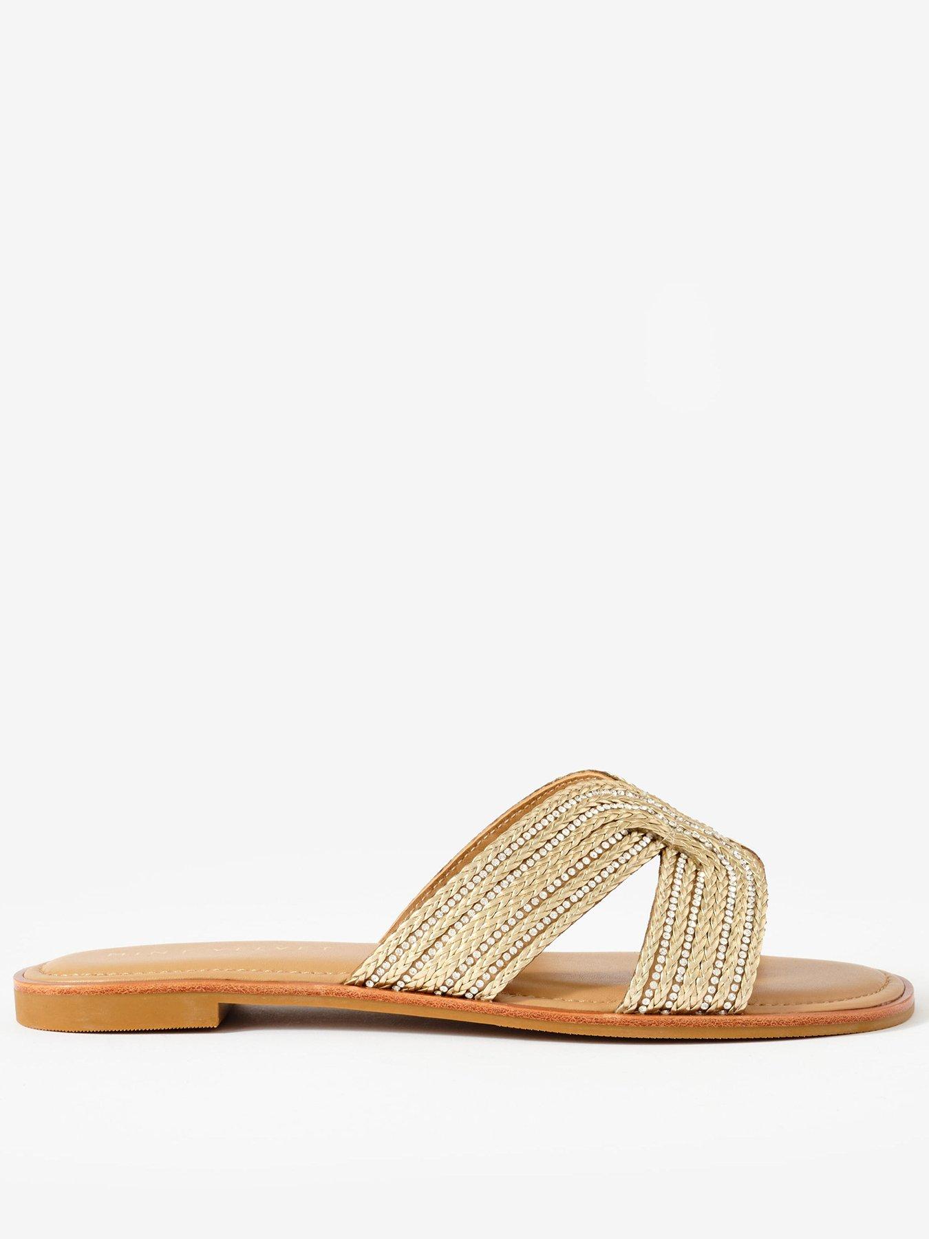 Image 1 of 5 of Mint Velvet Darcy Gold Slider