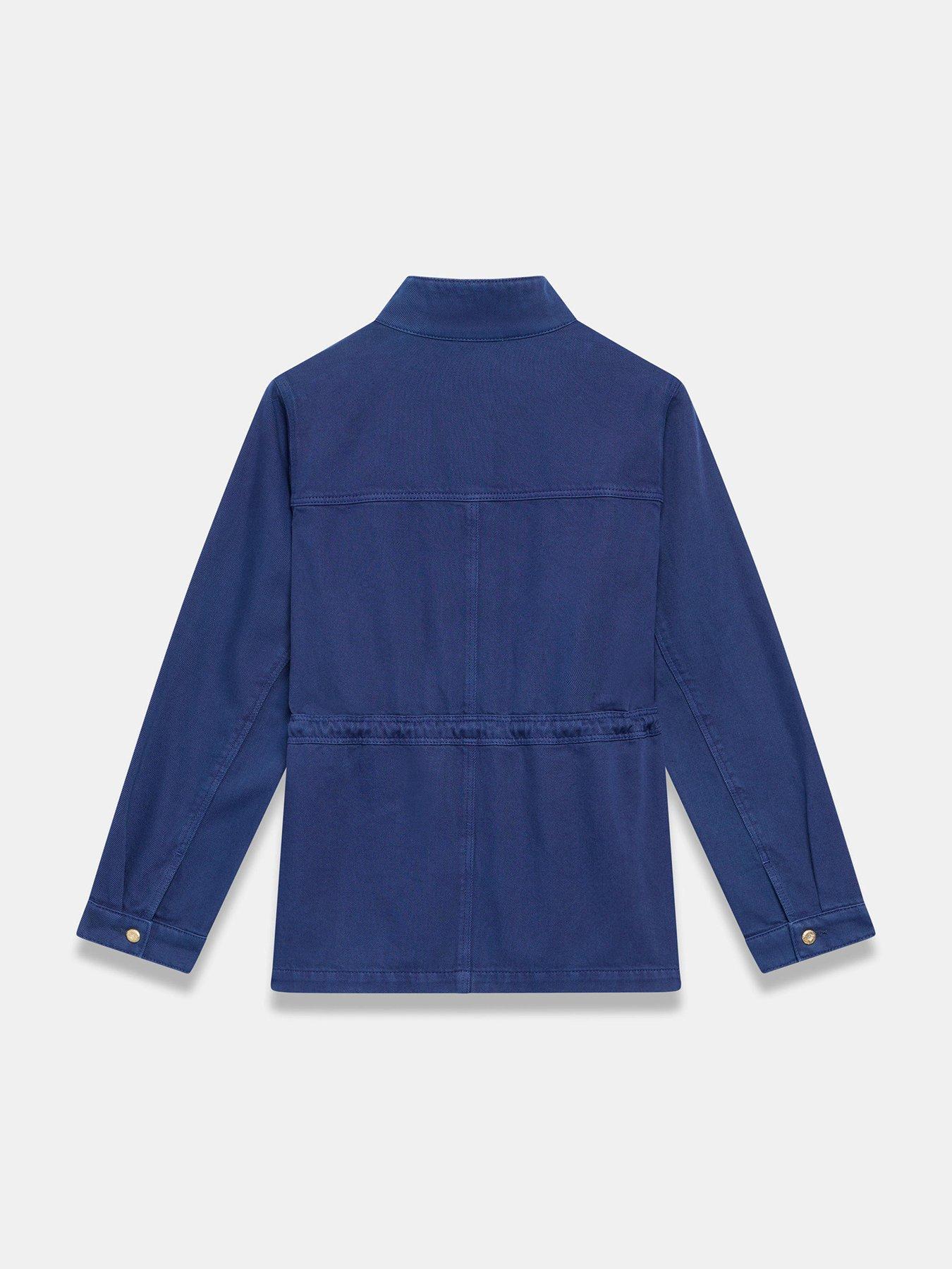 Image 6 of 6 of Mint Velvet Blue Washed Shacket
