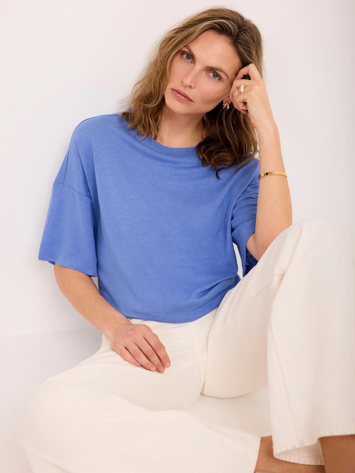 mint-velvet-blue-linen-blend-t-shirtstillFront
