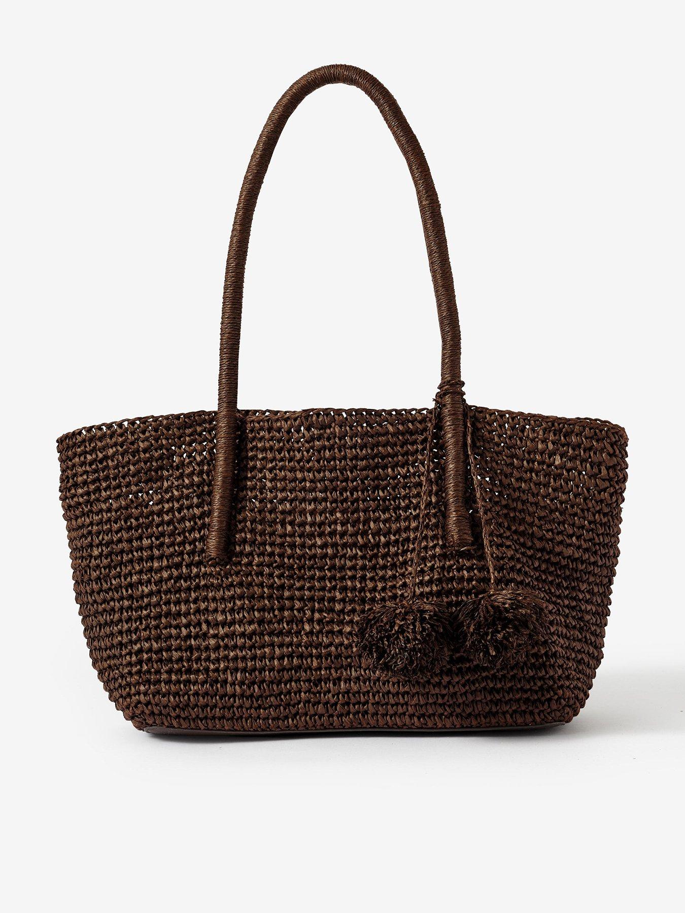 Mint Velvet Blake Chocolate Paper Tote