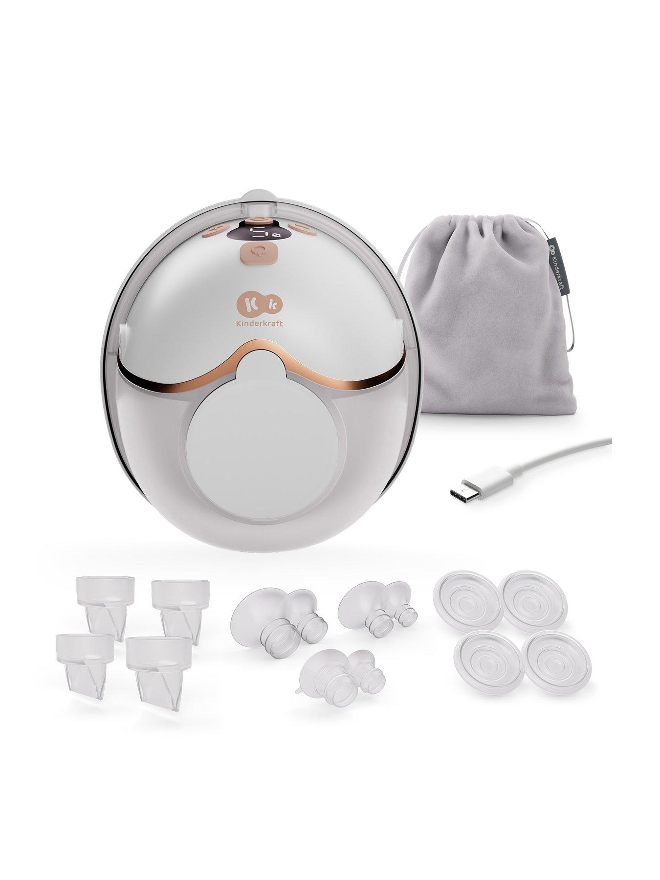 kinderkraft-mamaflow-hands-free-single-breast-pump-goldfront