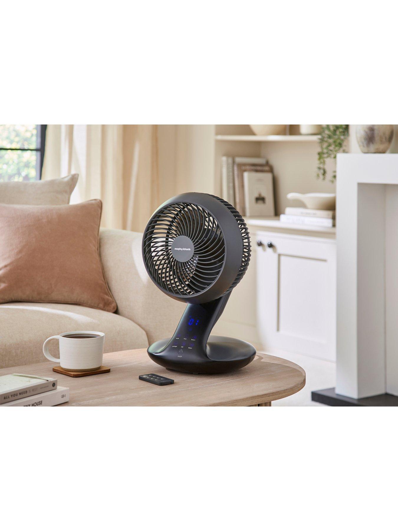 Image 2 of 8 of Morphy Richards AirFlex 10" Air Circulator With Remote Control - Grey