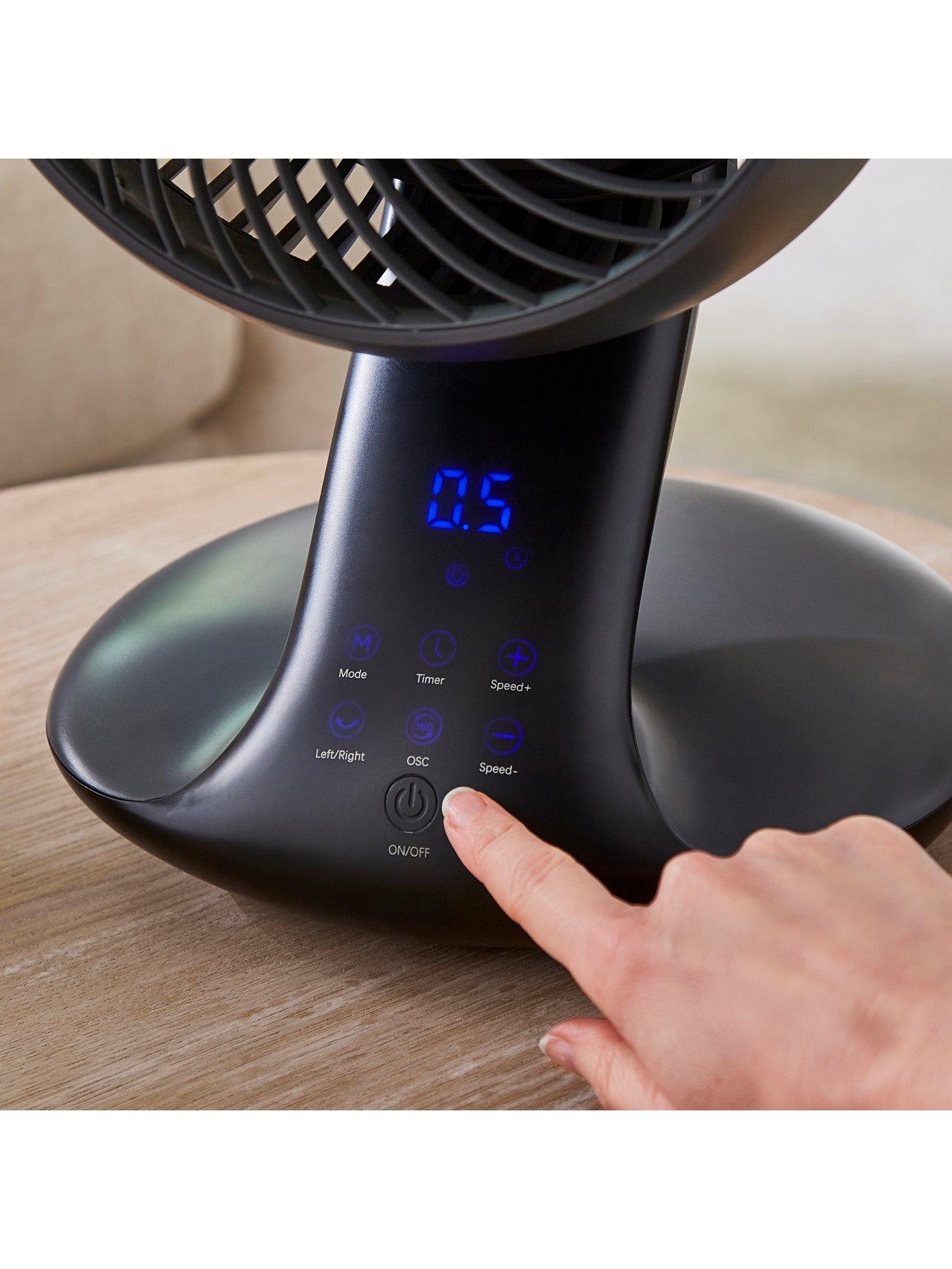 Image 3 of 8 of Morphy Richards AirFlex 10" Air Circulator With Remote Control - Grey